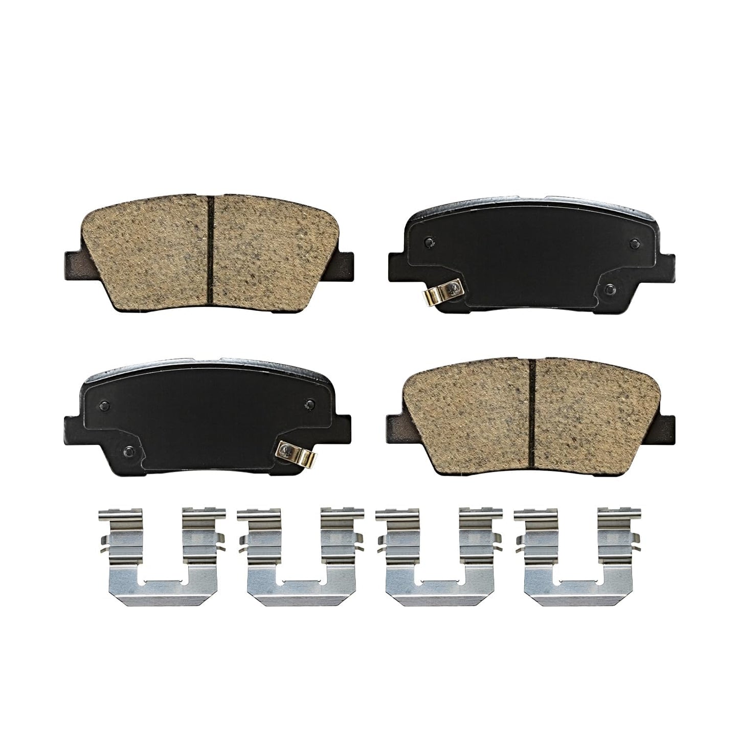 Detroit Axle - Front Brakes Kit for Chevrolet Equinox Impala Malibu Buick Regal LaCrosse Allure GMC Terrain Saab 9-5 Disc Brake Rotors Ceramic Brakes Pads : 12.64'' inch Rotor