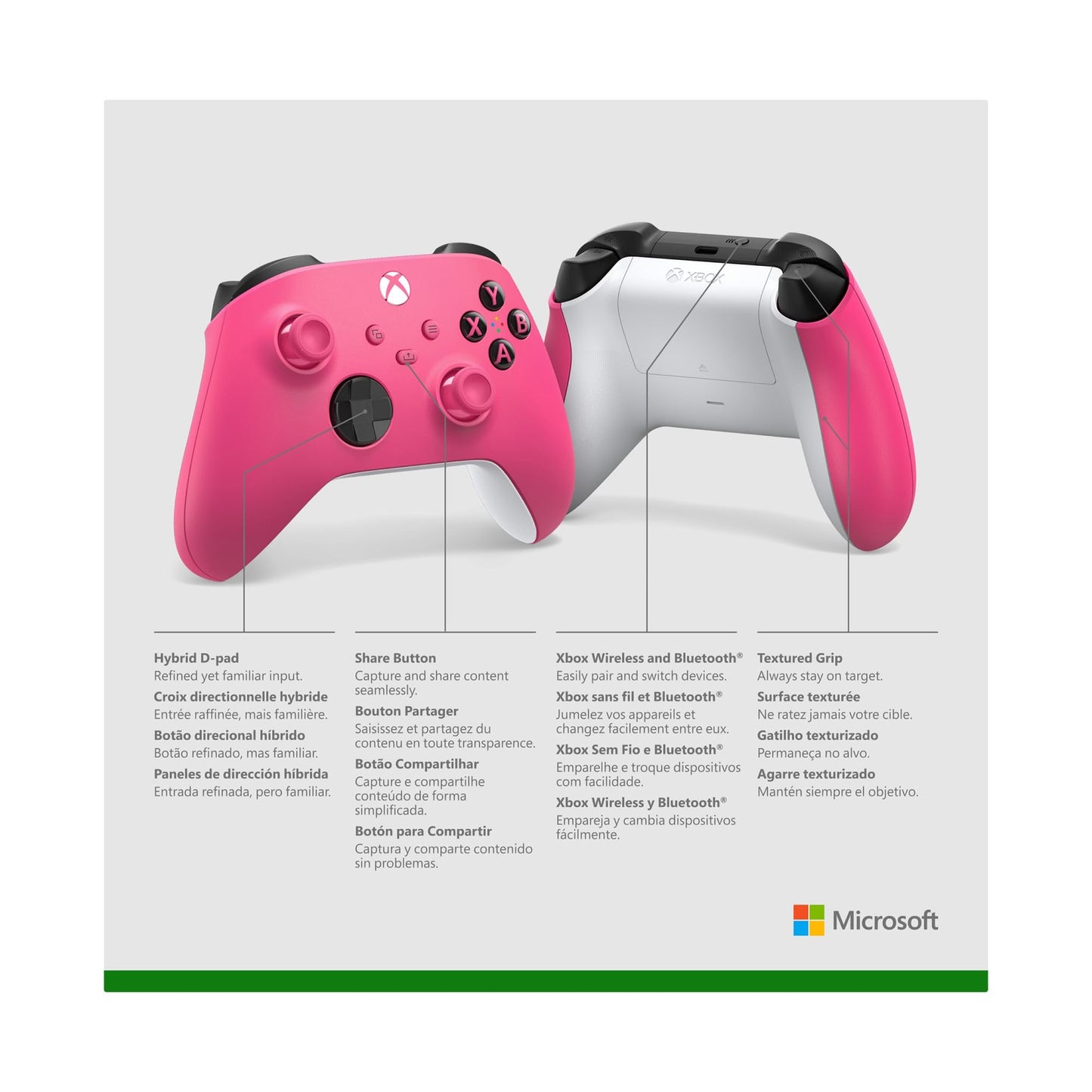 Xbox Wireless Gaming Controller | Ice Breaker Special Edition | Console, PC, and Android | Textured Grip | Wireless, Bluetooth, USB-C Connectivity
