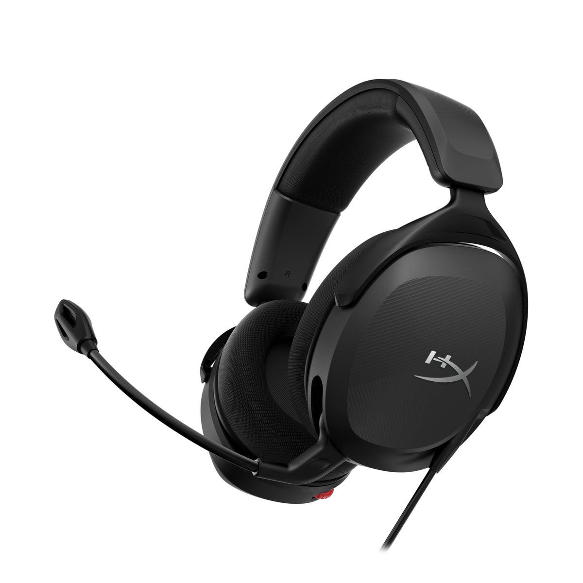 HyperX Cloud Stinger 2 – Gaming Headset, DTS Headphone:X Spatial Audio, Lightweight Over-Ear Headset with mic, Swivel-to-Mute Function, 50mm Drivers, PC Compatible, Black