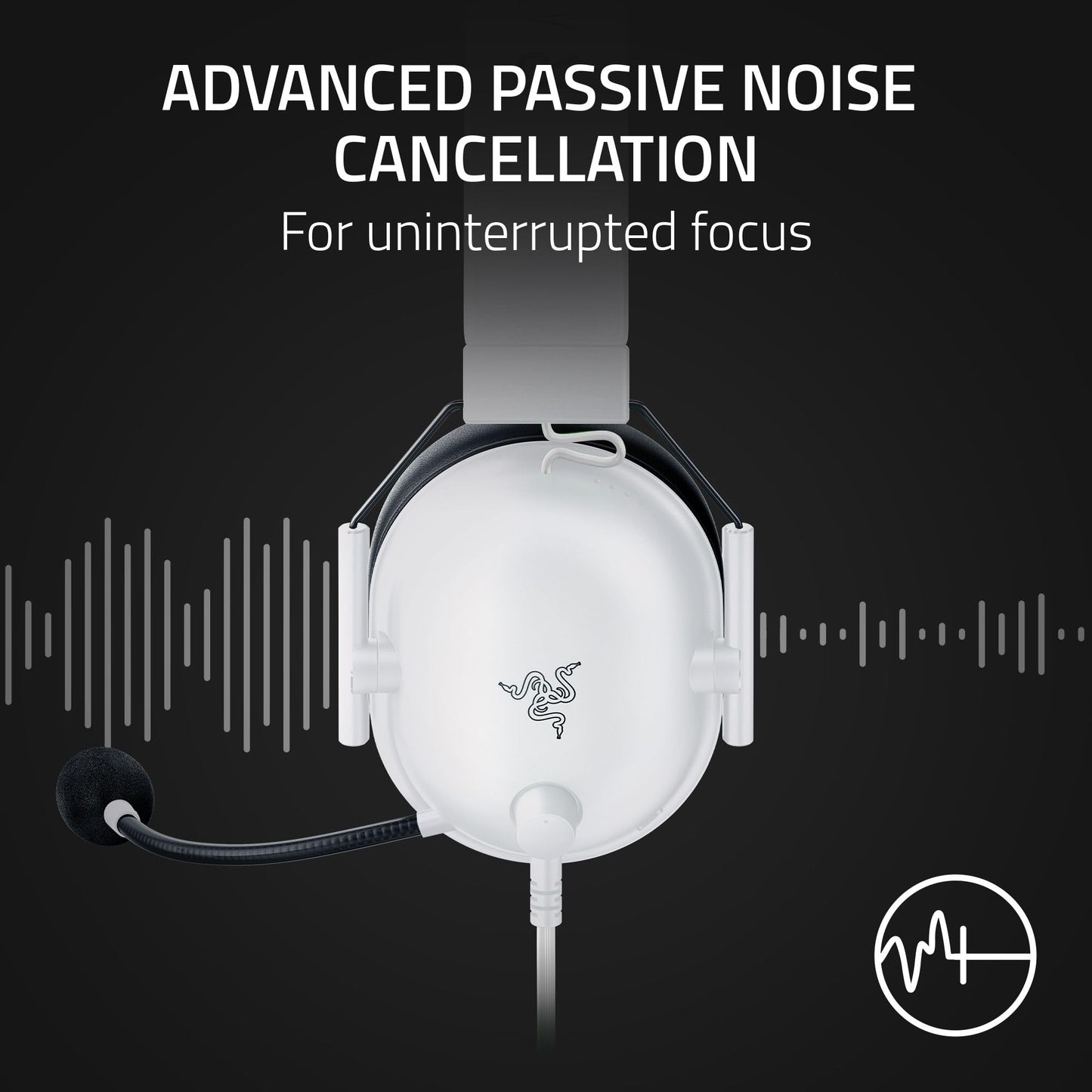 Razer BlackShark V2 X Xbox Gaming Headset: 50mm Drivers - Cardioid Mic - Lightweight - Comfortable, Noise Isolating Earcups - for Xbox Series X, Series S, PS5, PC, Switch via 3.5mm Audio Jack - Black
