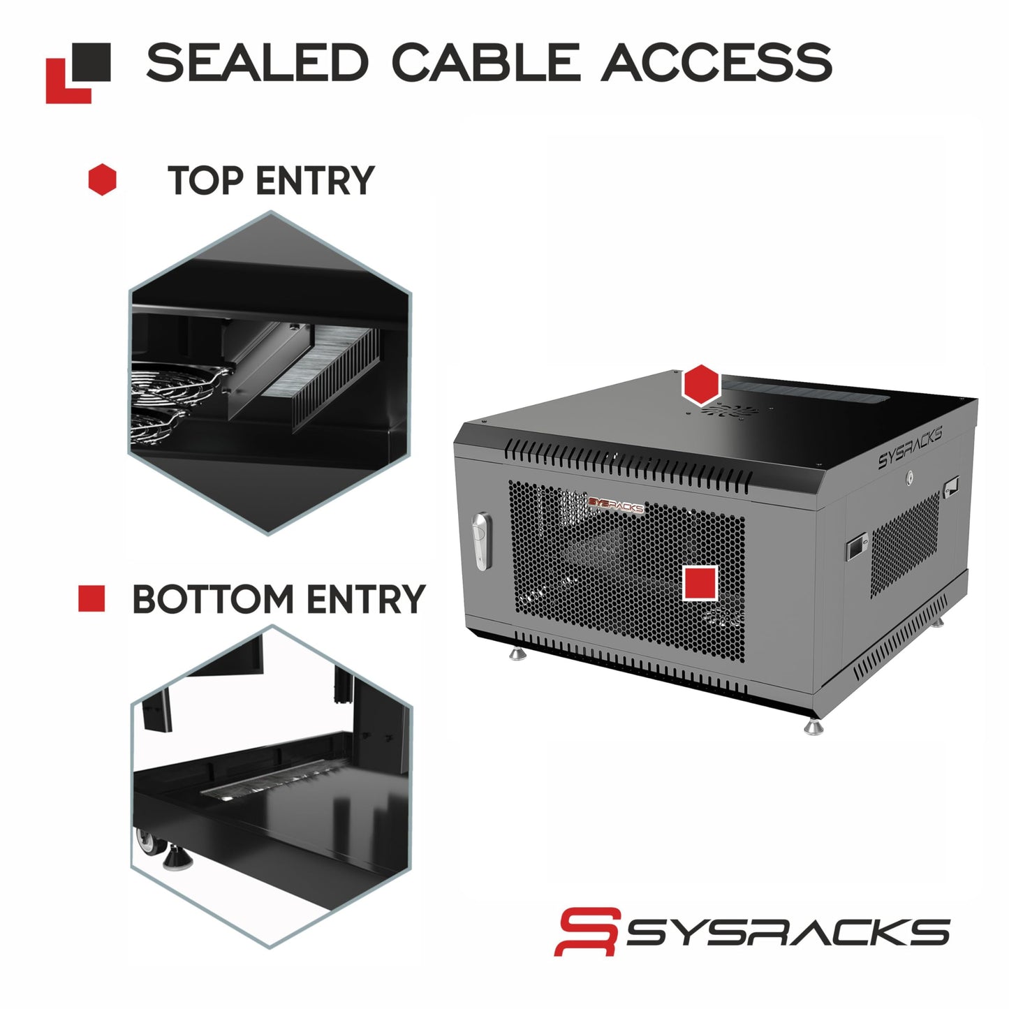 27U Wall Mount Server Rack Cabinet 24” Deep, 19” Network Enclosure for Home Lab with Fan, PDU, 2 Shelves, Casters & Feet, Locking Mesh Door