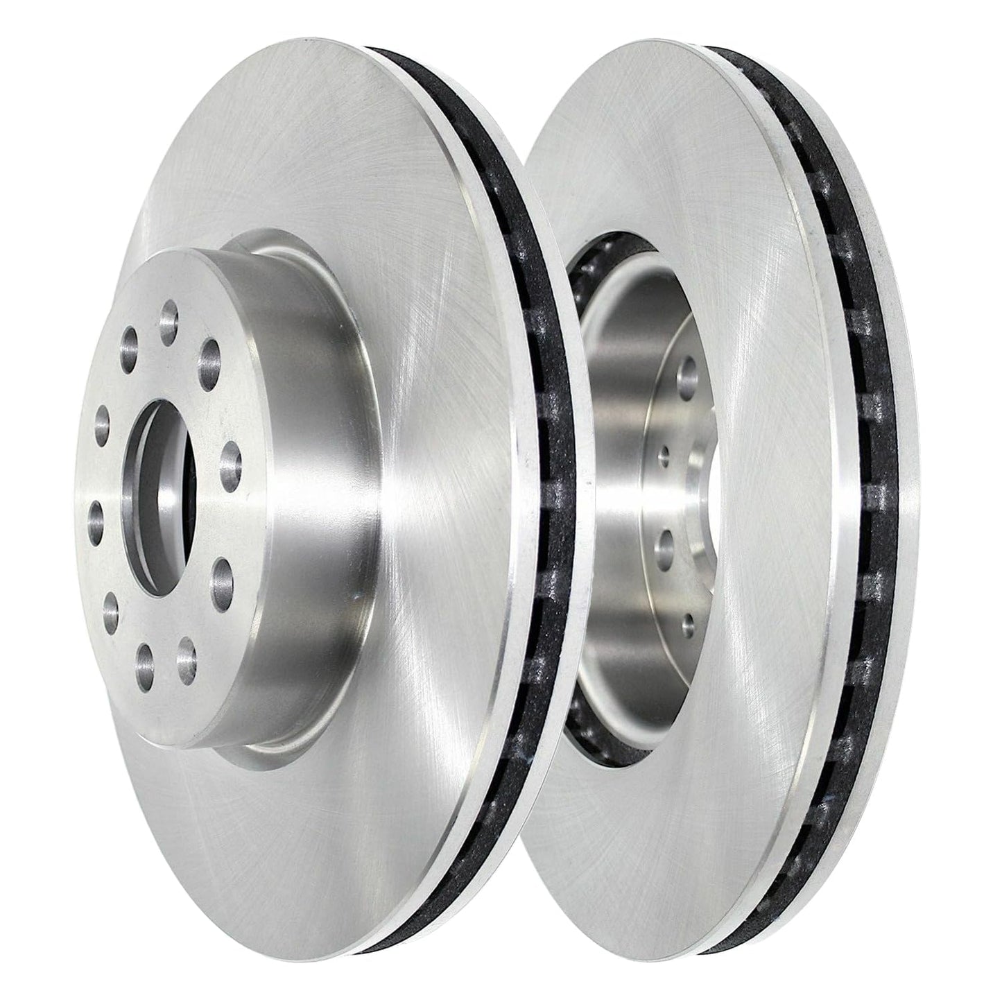 Detroit Axle - 2.4L Front & Rear Brake Kit for 2003-2007 Honda Accord | 11.10'' inch Front and 10.24'' inch Rear Disc Brake Rotors and Ceramic Brakes Pads 2004 2005 2006 Replacement