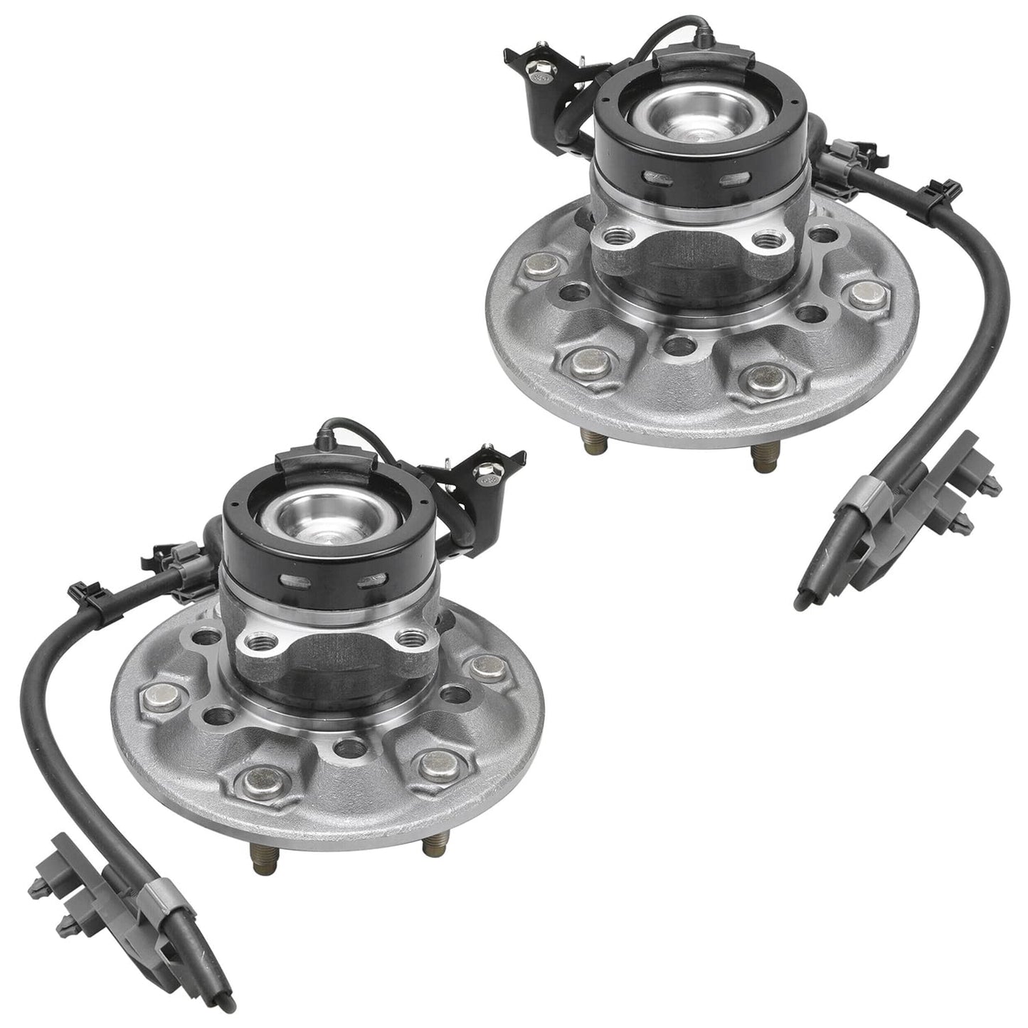 Detroit Axle - 2 Front Wheel Bearing Hub Assembly for Chevy Malibu 2013-2015 Impala 14-17, for Buick Lacrosse Regal 11-17 Cadillac XTS CTS 14-16, for GMC Terrain Equinox 10-17, 5 Lugs Replacement