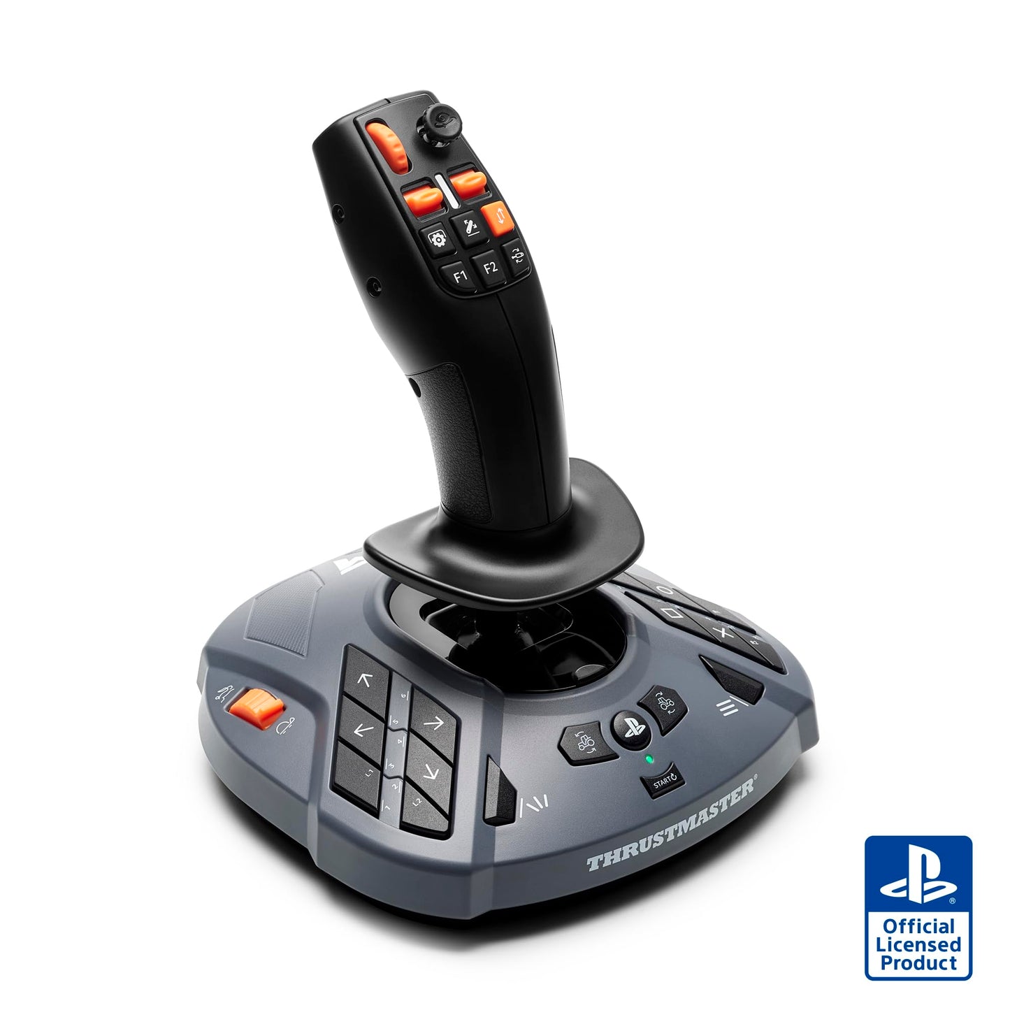 Thrustmaster SimTask FarmStick 3-Axis Farming Simulator Joystick - PC | Plug and play for FS25, 33 programable inputs, thumbwheel, mini-stick, triggers, rocker switches, H.E.A.R.T sensors