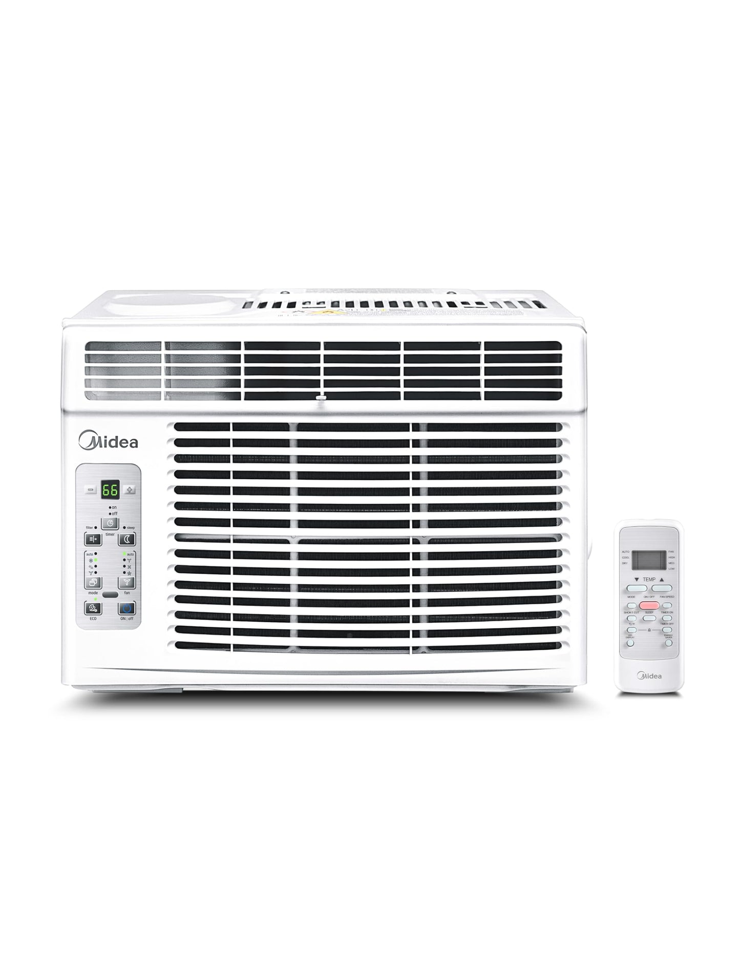 Midea 5,000 BTU EasyCool Small Window Air Conditioner - Cool up to 150 Sq. Ft. with Easy-to-Use Mechanical Controls and Reusable Filter, Perfect for Small Bedroom, Living Room, Home Office