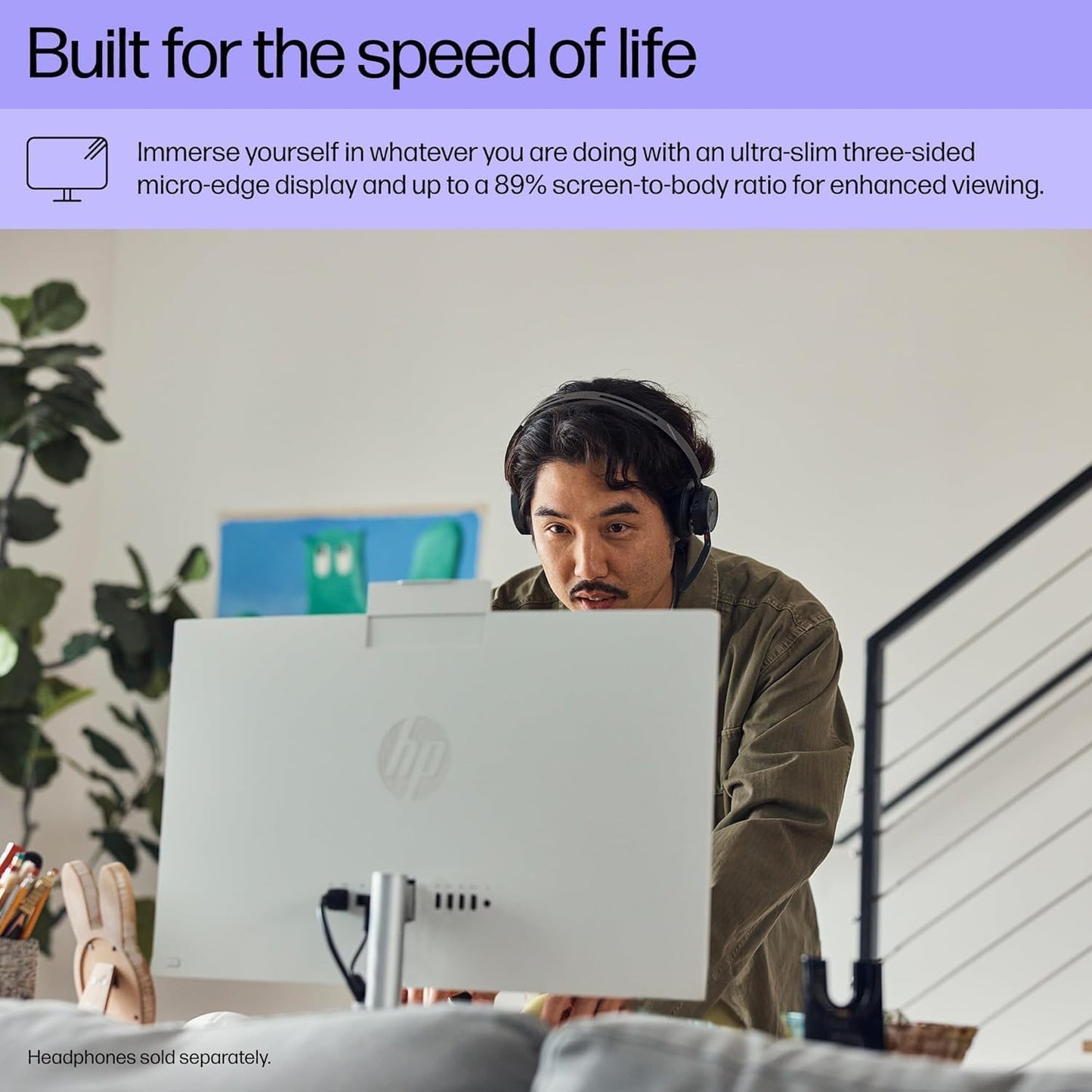 HP 24 23.8" FHD Touchscreen All-in-One Desktop Computer for Office, Latest 13th Gen Intel Octa-Core CPU (Beats i5-6360U), 16GB RAM, 512GB PCIe SSD, HDMI, Wi-Fi, Bluetooth, Business AIO, Windows 11