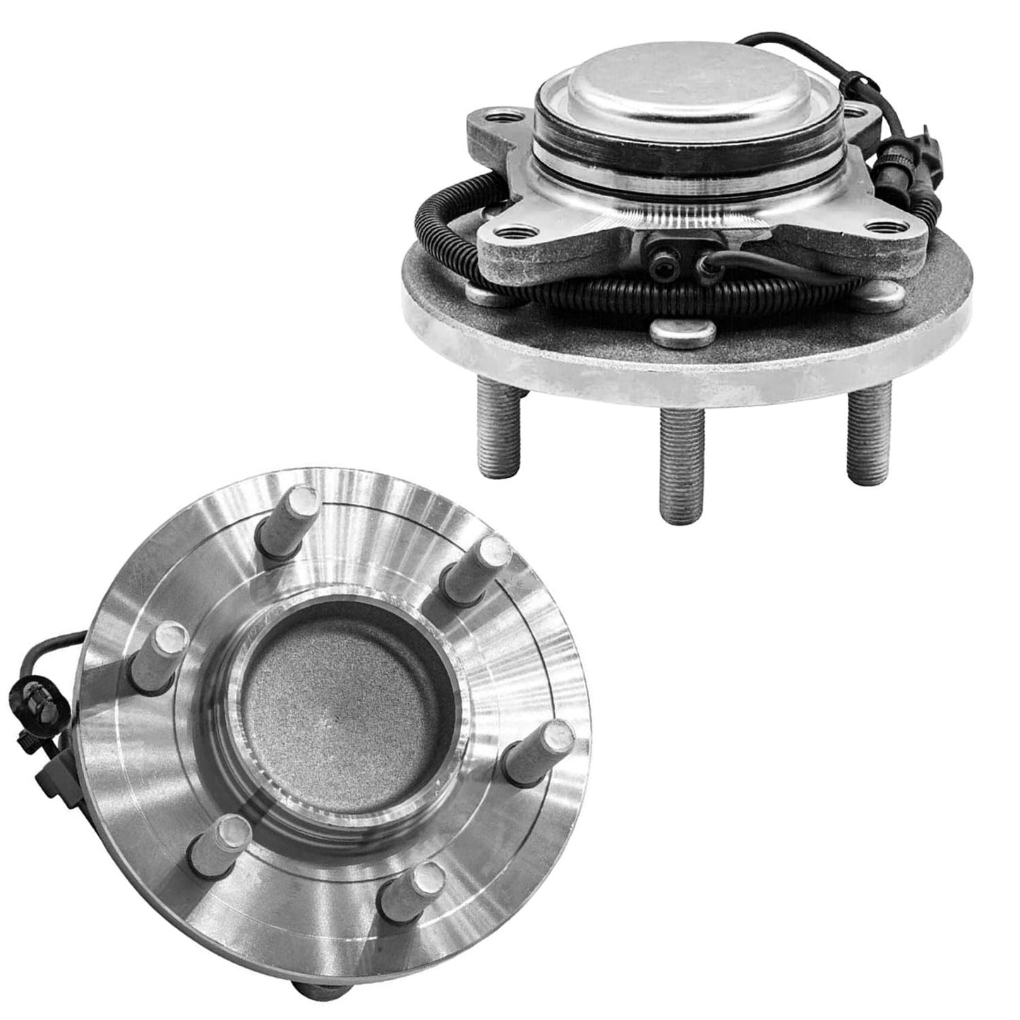 Detroit Axle - 2 Front Wheel Bearing Hub Assembly for Chevy Malibu 2013-2015 Impala 14-17, for Buick Lacrosse Regal 11-17 Cadillac XTS CTS 14-16, for GMC Terrain Equinox 10-17, 5 Lugs Replacement