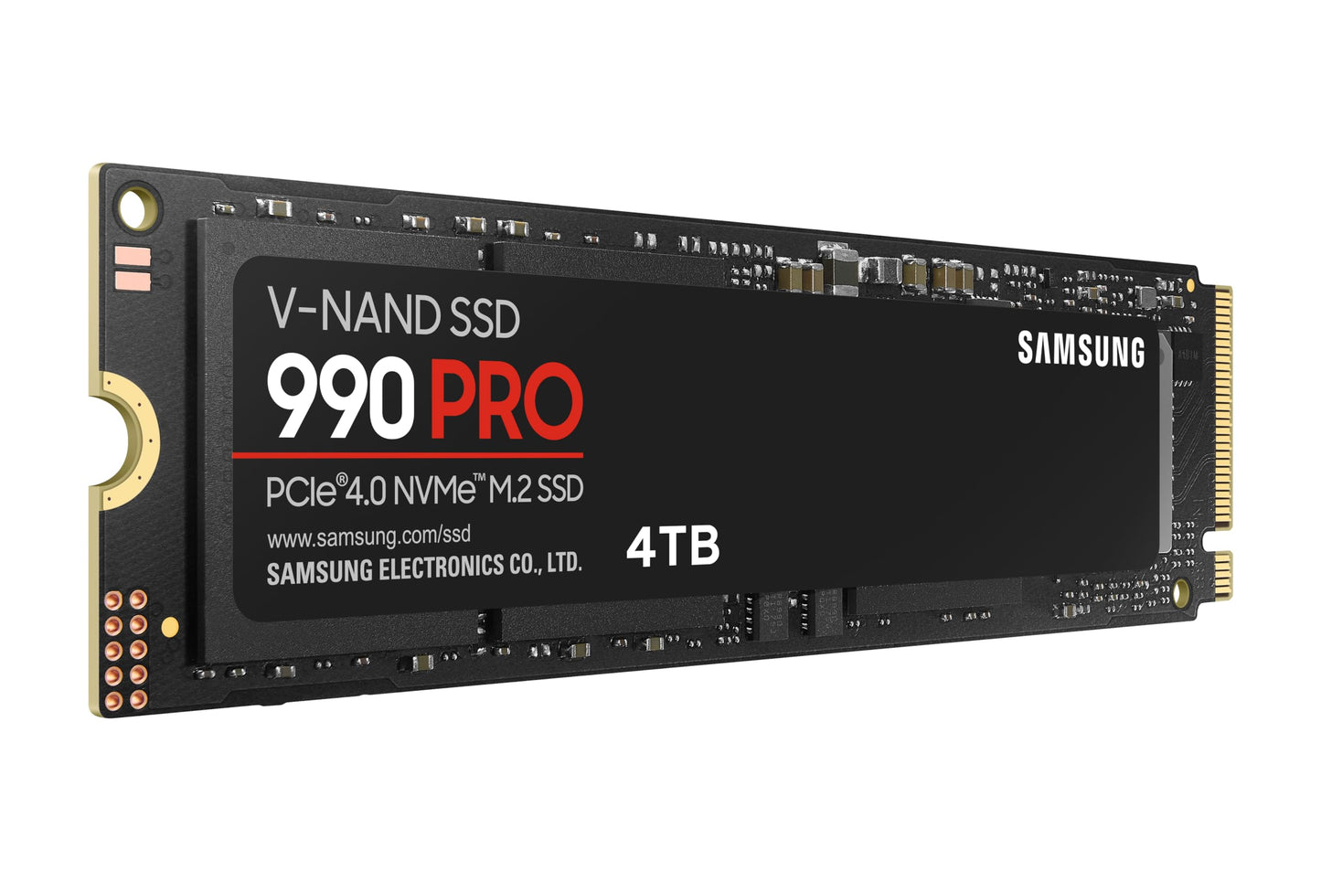 Samsung 990 PRO SSD 2TB NVMe M.2 PCIe Gen4, M.2 2280 Internal Solid State Hard Drive, Seq. Read Speeds Up to 7,450 MB/s for High End Computing, Gaming, and Heavy Duty Workstations, MZ-V9P2T0B/AM