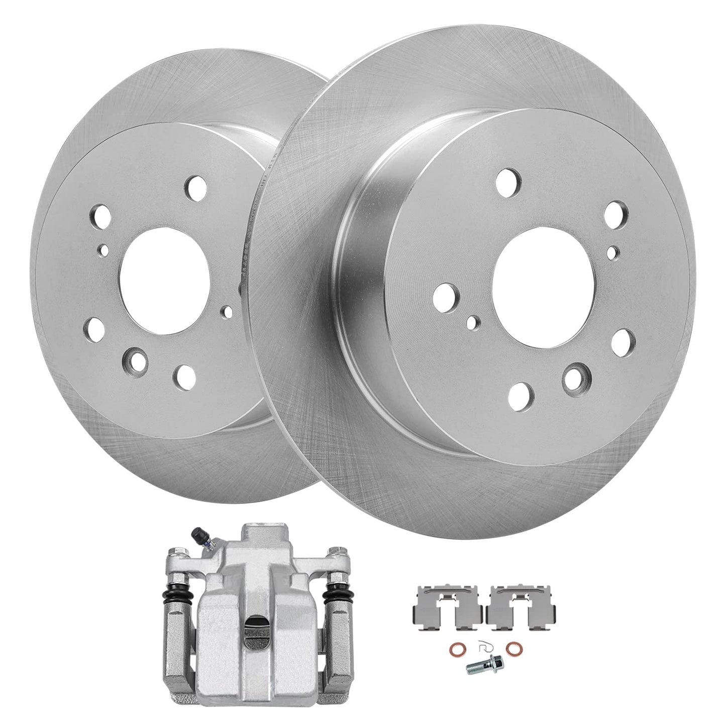 Detroit Axle - Front Brake Kit for 2010-21 Ford Expedition F-150 Lincoln Navigator Disc Brake Rotors Ceramic Brakes Pads 2011 2012 2013 2014 2015 2016 2017 2018 2019 2020 Replacement