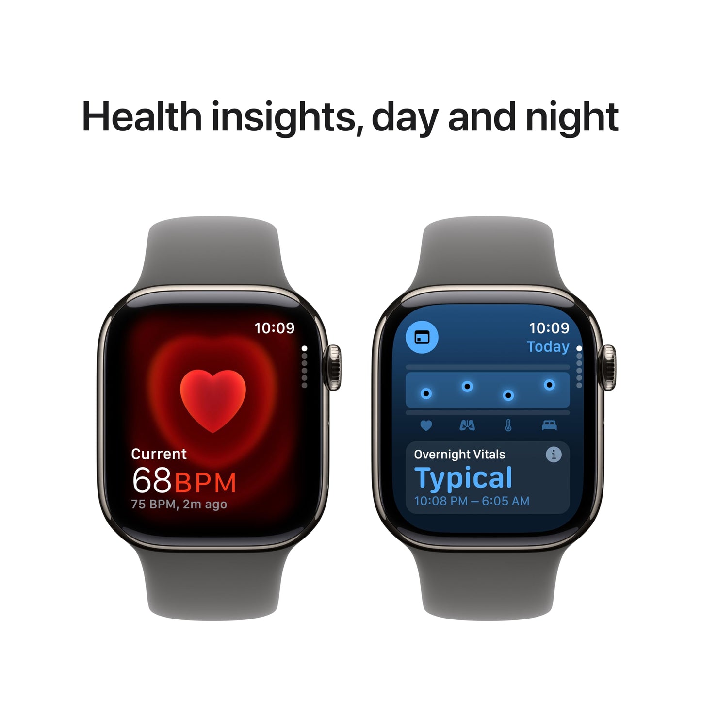 Apple Watch Series 10 [GPS + Cellular 42mm case] Smartwatch with Jet Black Aluminum Case with Black Sport Band - M/L. Fitness Tracker, ECG App, Always-On Retina Display, Water Resistant