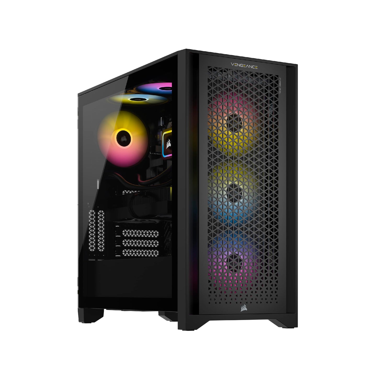 Corsair Vengeance i7500 Gaming PC – Liquid Cooled Intel Core i9-14900KF CPU – NVIDIA GeForce RTX 5080 GPU – 32GB Vengeance RGB DDR5 Memory – 2TB M.2 SSD – Black