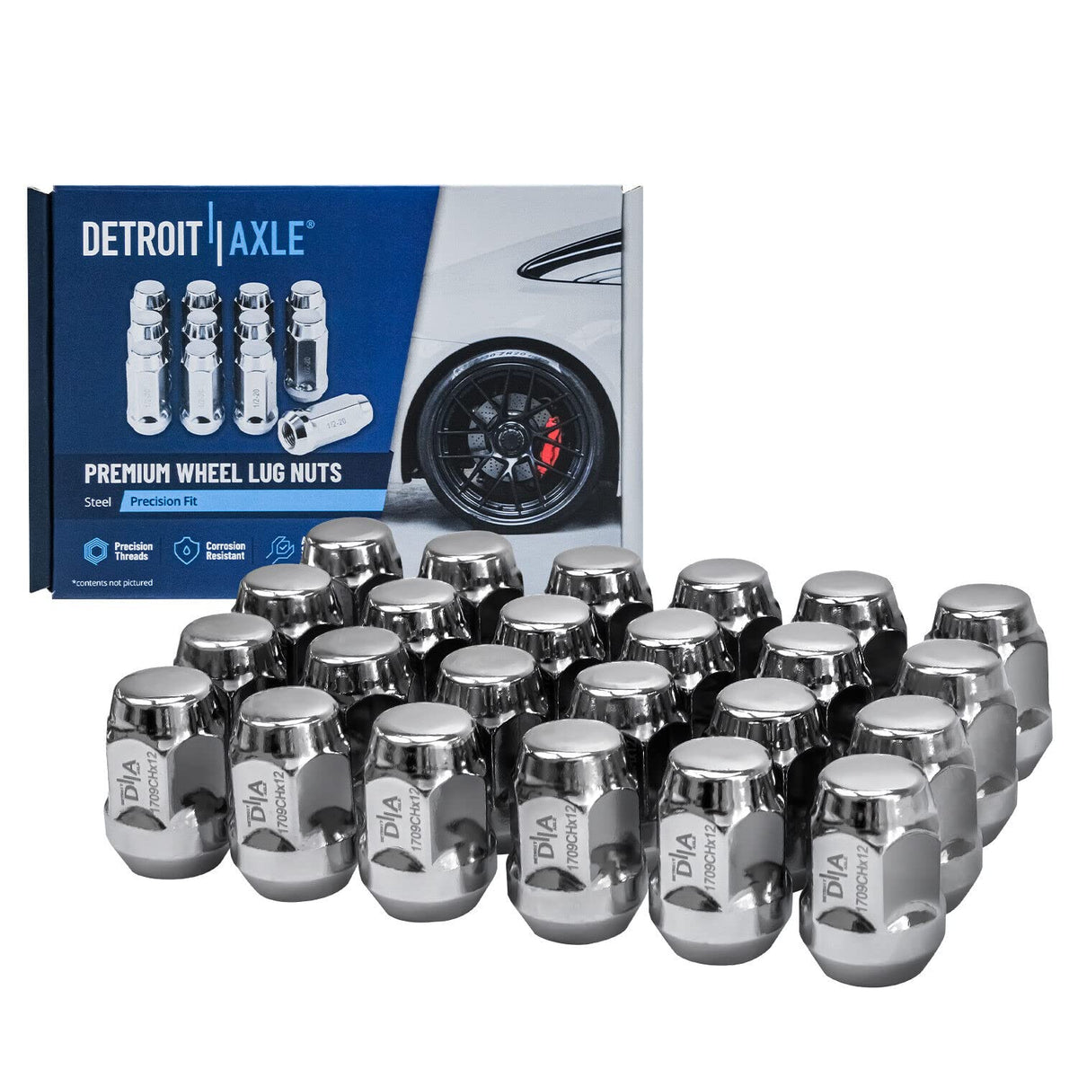 Detroit Axle - Brake Kit for 12-17 Toyota Camry 13-18 Avalon Lexus ES350