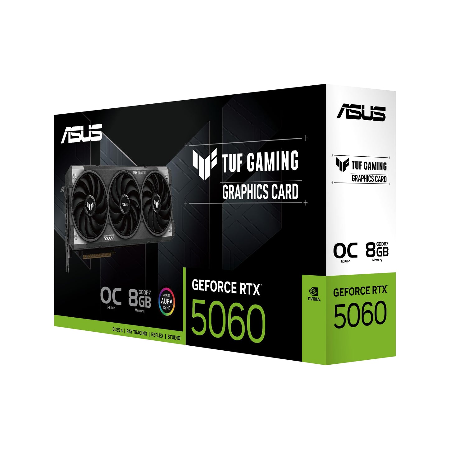 ASUS Dual NVIDIA GeForce RTX™ 5060 8GB GDDR7 White OC Edition Graphics Card, Desktop (PCIe 5.0, DLSS 4, HDMI 2.1b, DisplayPort 2.1b, 2.5-Slot, Axial-tech Fan, Dual BIOS), 3 Year Warranty