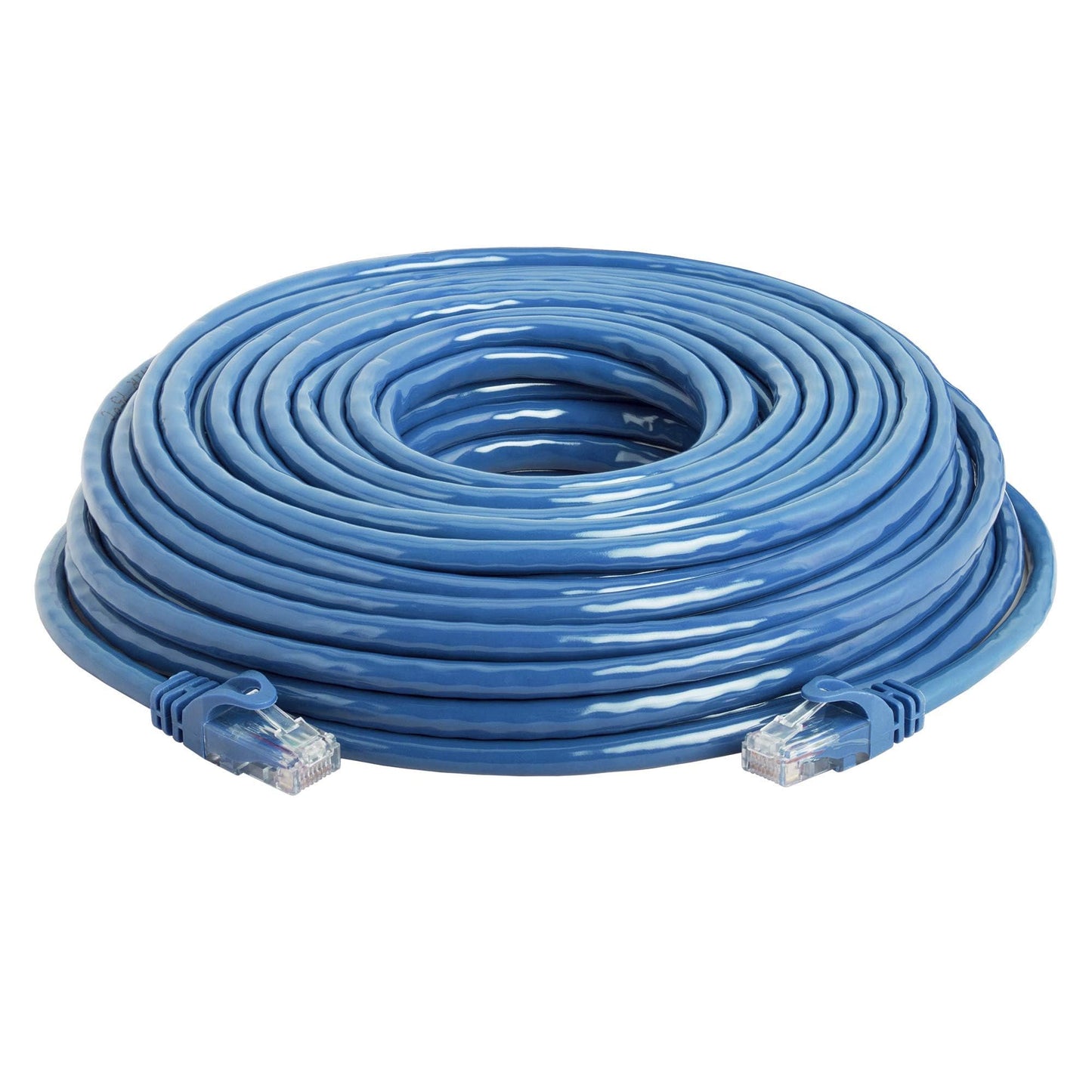 Cmple - RJ45 Cat-6 Ethernet Patch Internet Cable, High Speed Cat6 Network Cable 10 Gigabit, Cat 6 Ethernet LAN Cord with Gold Plated RJ45 Connectors - 5 Feet Yellow