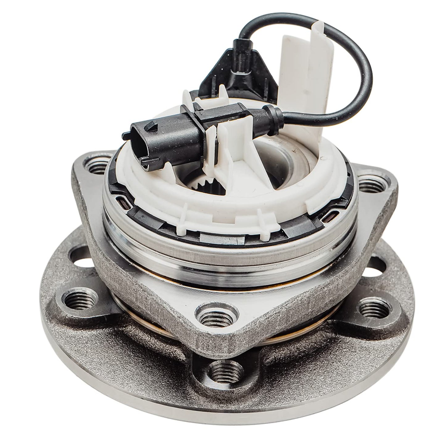 Detroit Axle - 4WD Front Wheel Bearing Hub for Ford F-250 F-350 Super Duty 2011-2016, Replacement 2012 2013 2014 2015 F-250 F-350 Super Duty (SRW Models) Wheel Bearing and Hub Assembly