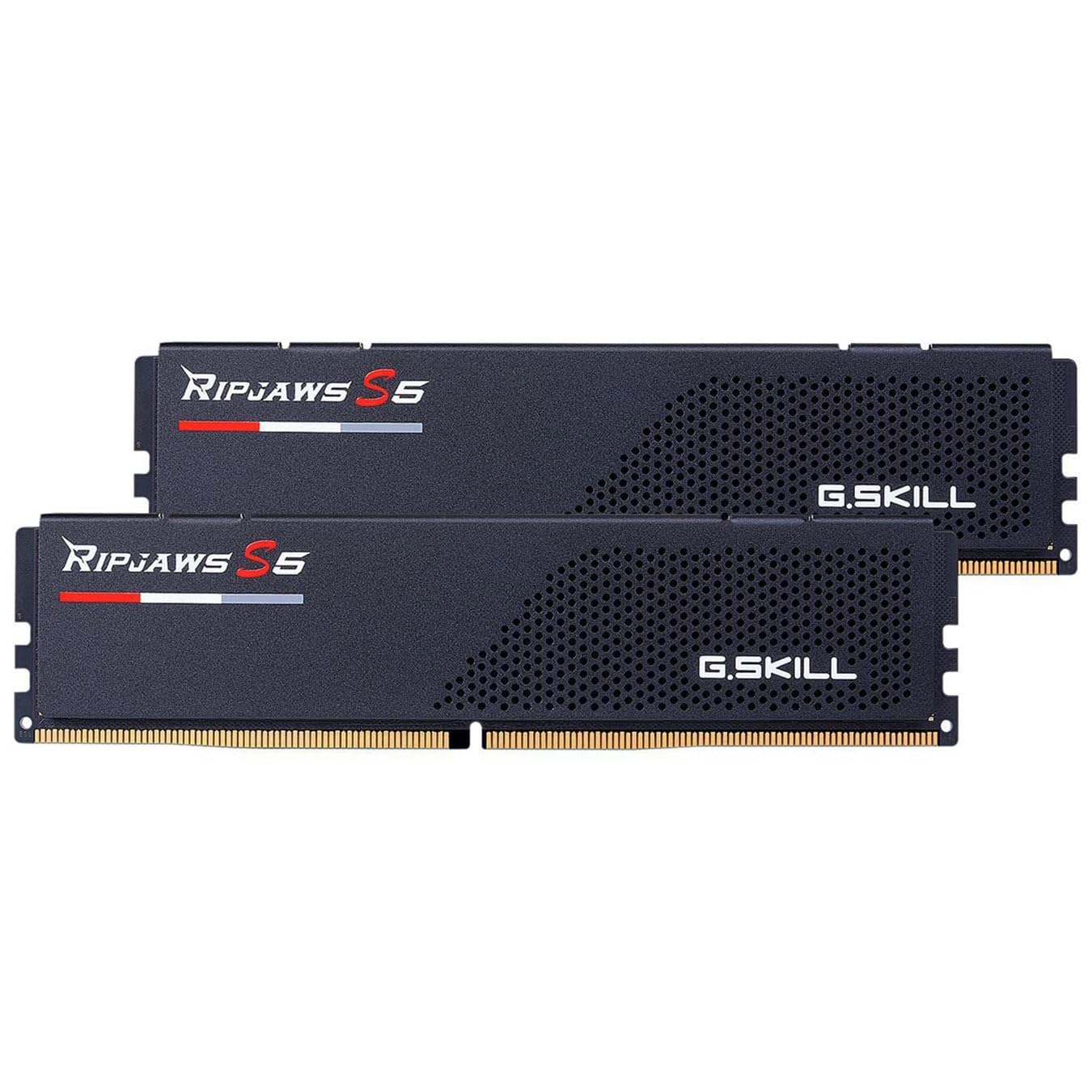 G.SKILL Ripjaws S5 Series DDR5 RAM (Intel XMP 3.0 & AMD Expo) 32GB (2x16GB) 6000MT/s CL36-36-36-96 1.35V Desktop Computer Memory U-DIMM - Matte Black (F5-6000J3636F16GX2-RS5K)