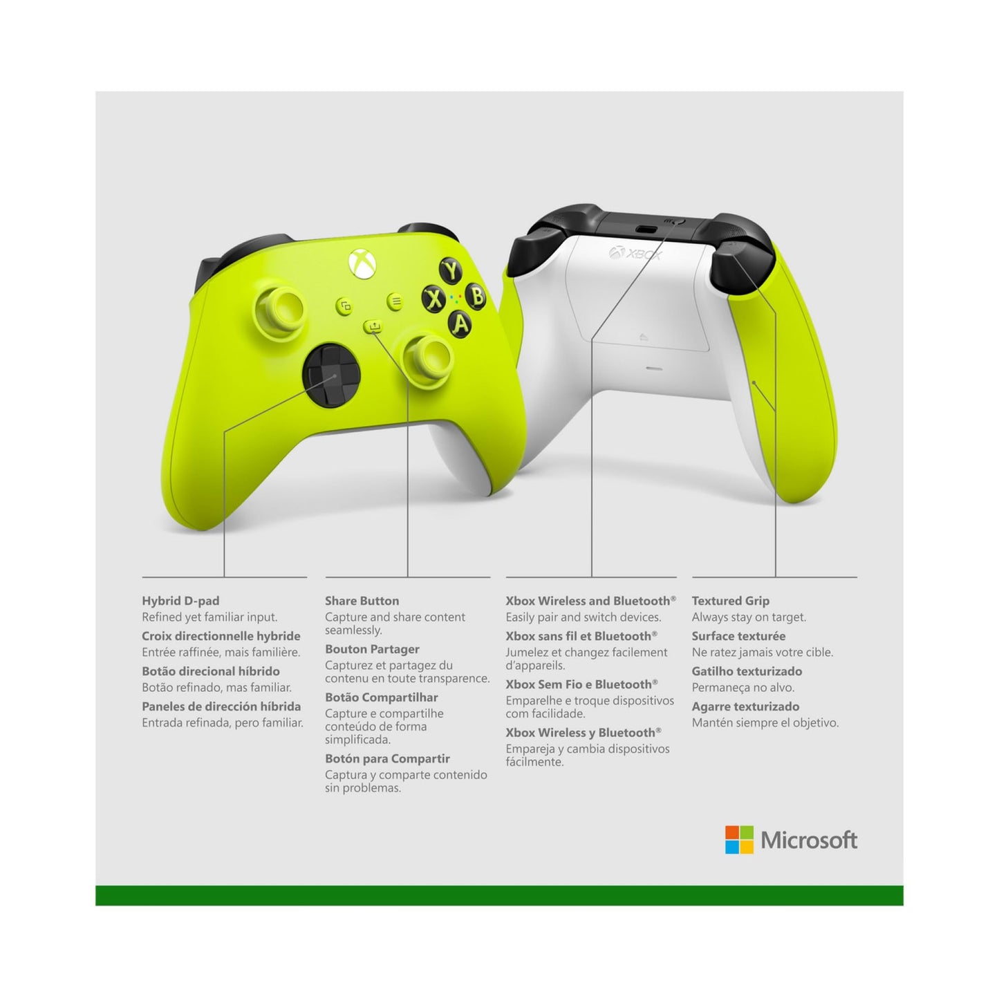 Xbox Wireless Gaming Controller | Ice Breaker Special Edition | Console, PC, and Android | Textured Grip | Wireless, Bluetooth, USB-C Connectivity
