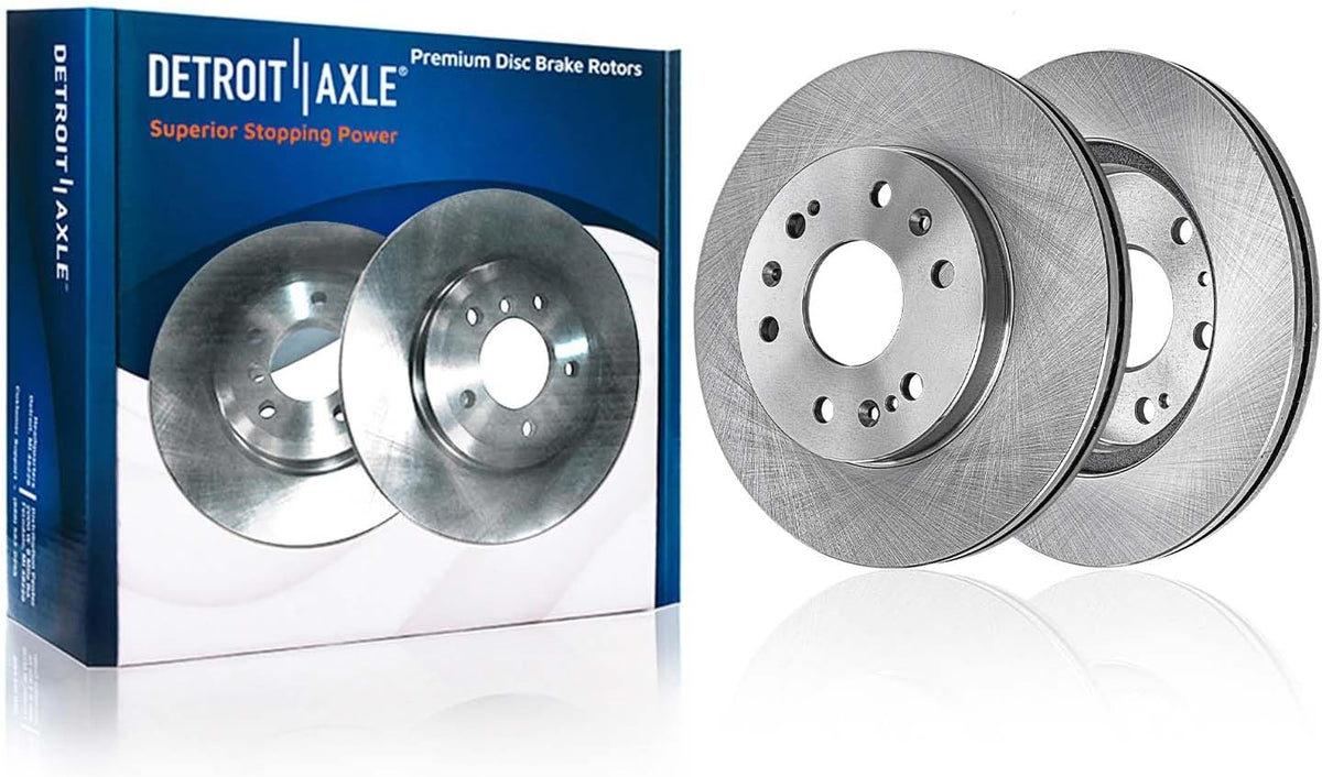 Detroit Axle - Front Brake Rotors for Chevrolet GMC Silverado Sierra