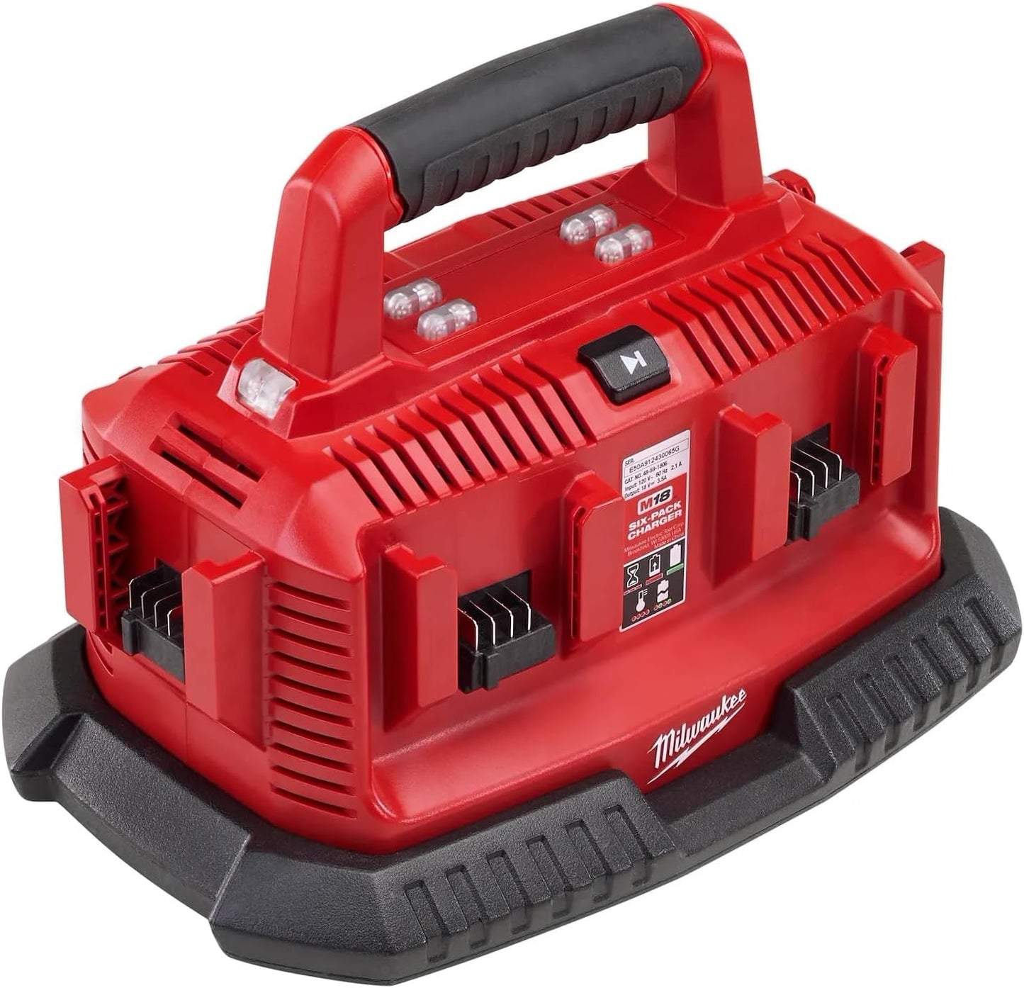 Milwaukee 48-59-1806 M18 Six Pack Sequential Charger