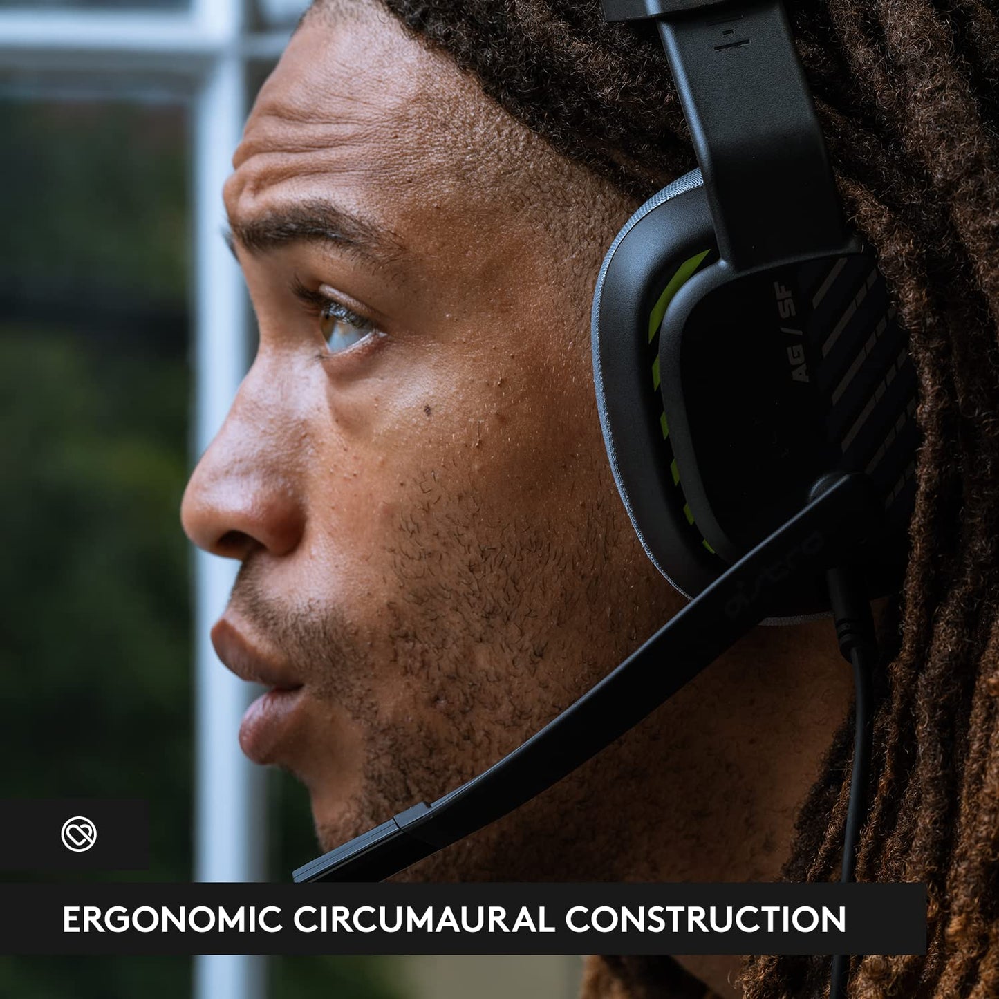 Logitech G Astro A10 Gen 2 Cross-Platform Wired Gaming Headset - Grey | 3.5mm Headphone Jack, 32mm Drivers, Flip-to-Mute Mic, Over-Ear Cup Design