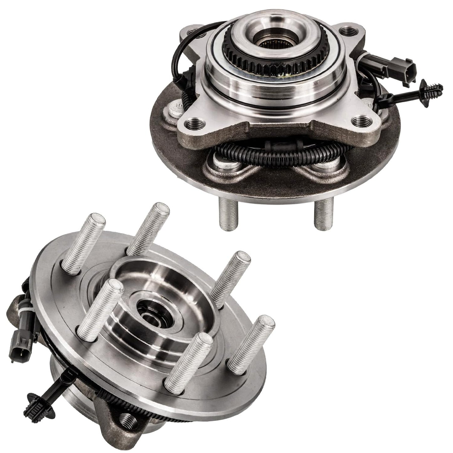 Detroit Axle - 2 Front Wheel Bearing Hub Assembly for Chevy Malibu 2013-2015 Impala 14-17, for Buick Lacrosse Regal 11-17 Cadillac XTS CTS 14-16, for GMC Terrain Equinox 10-17, 5 Lugs Replacement