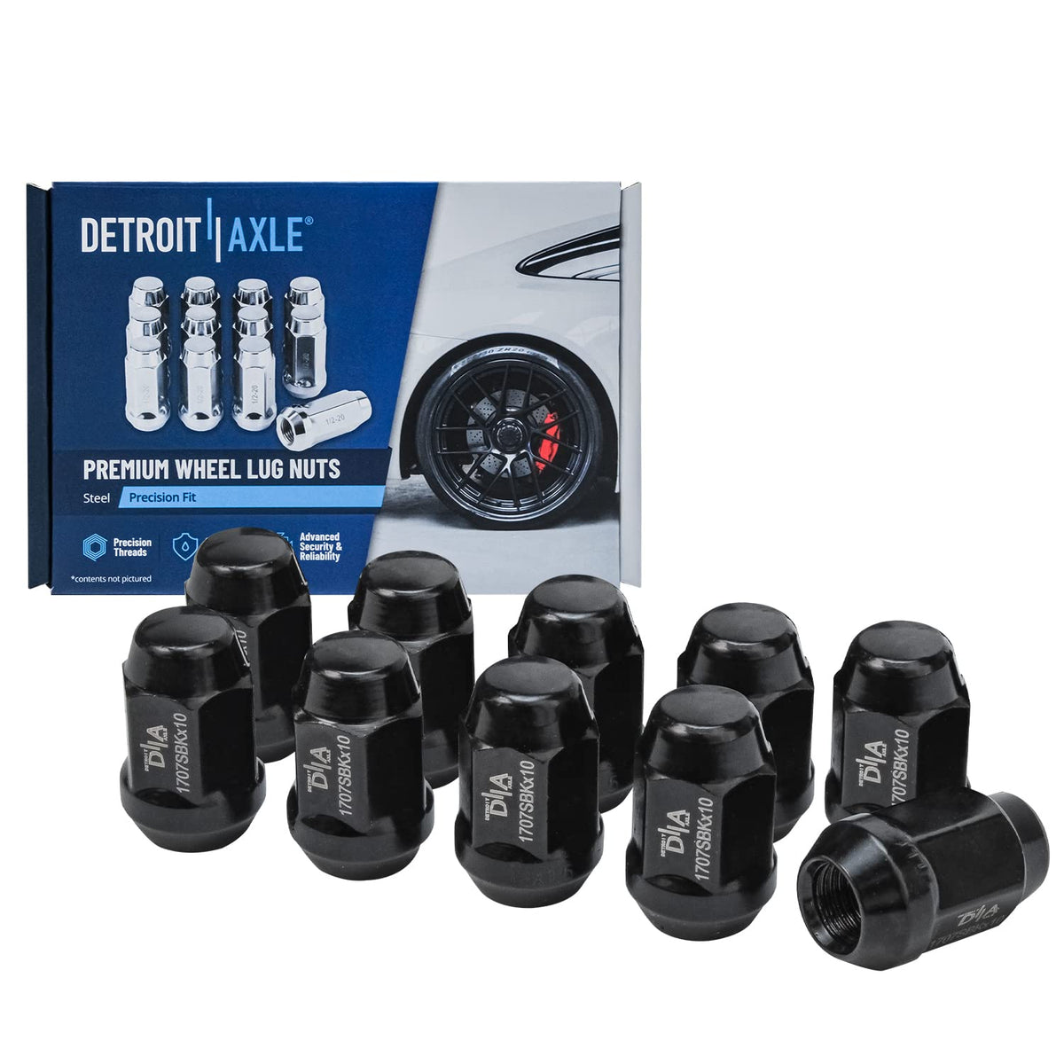 Detroit Axle - Brake Kit for 2006-2018 Dodge Ram 1500 2007-2009 Durango