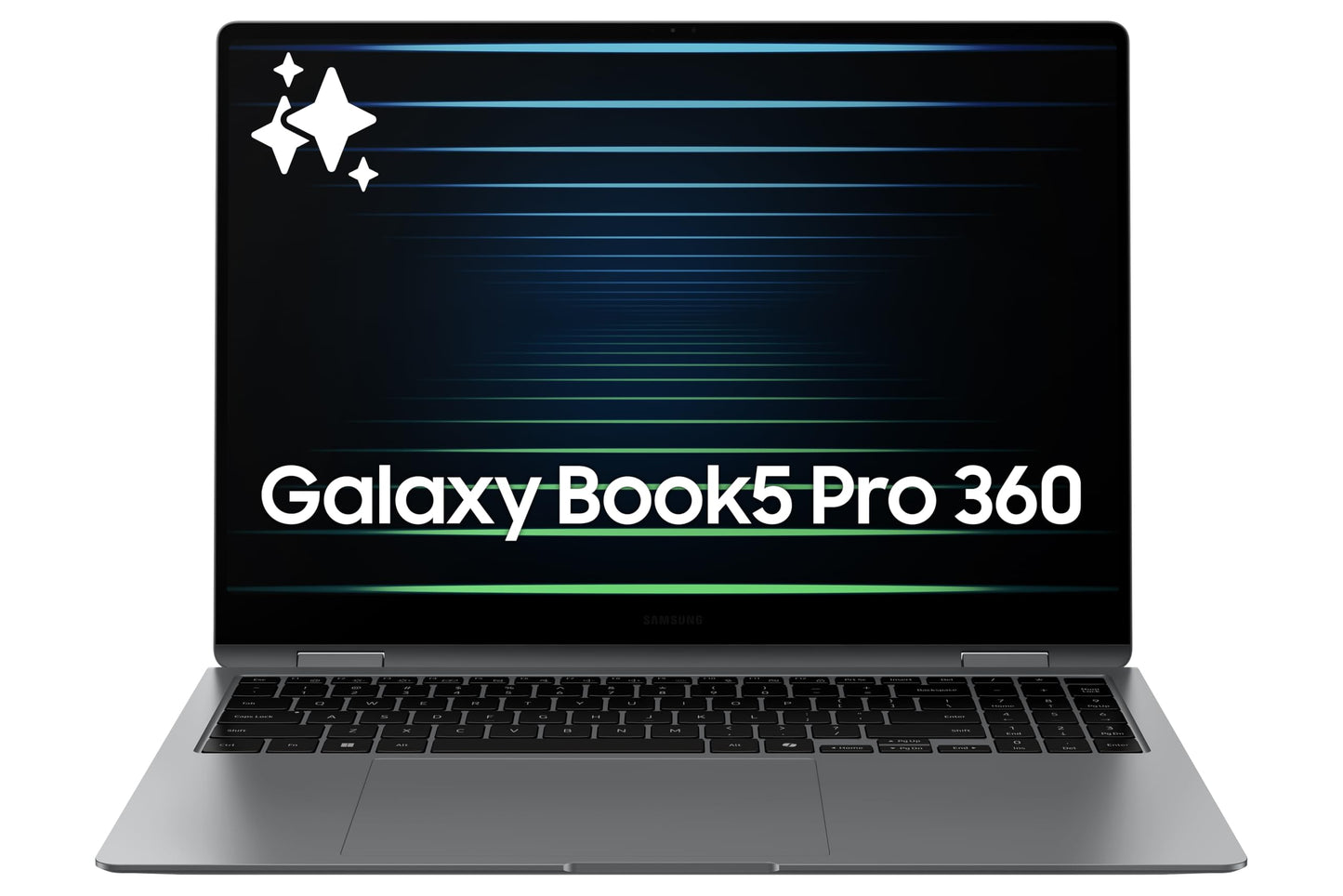 Samsung 16” Galaxy Book5 Pro 360 Copilot+ PC, AI Business Laptop, Windows 11 Pro, Intel Core Ultra 7 Processor 258V, 3K AMOLED Touchscreen, 32GB / 1TB, 120HZ, 2025 Model NP964QHA-KG2US, Gray