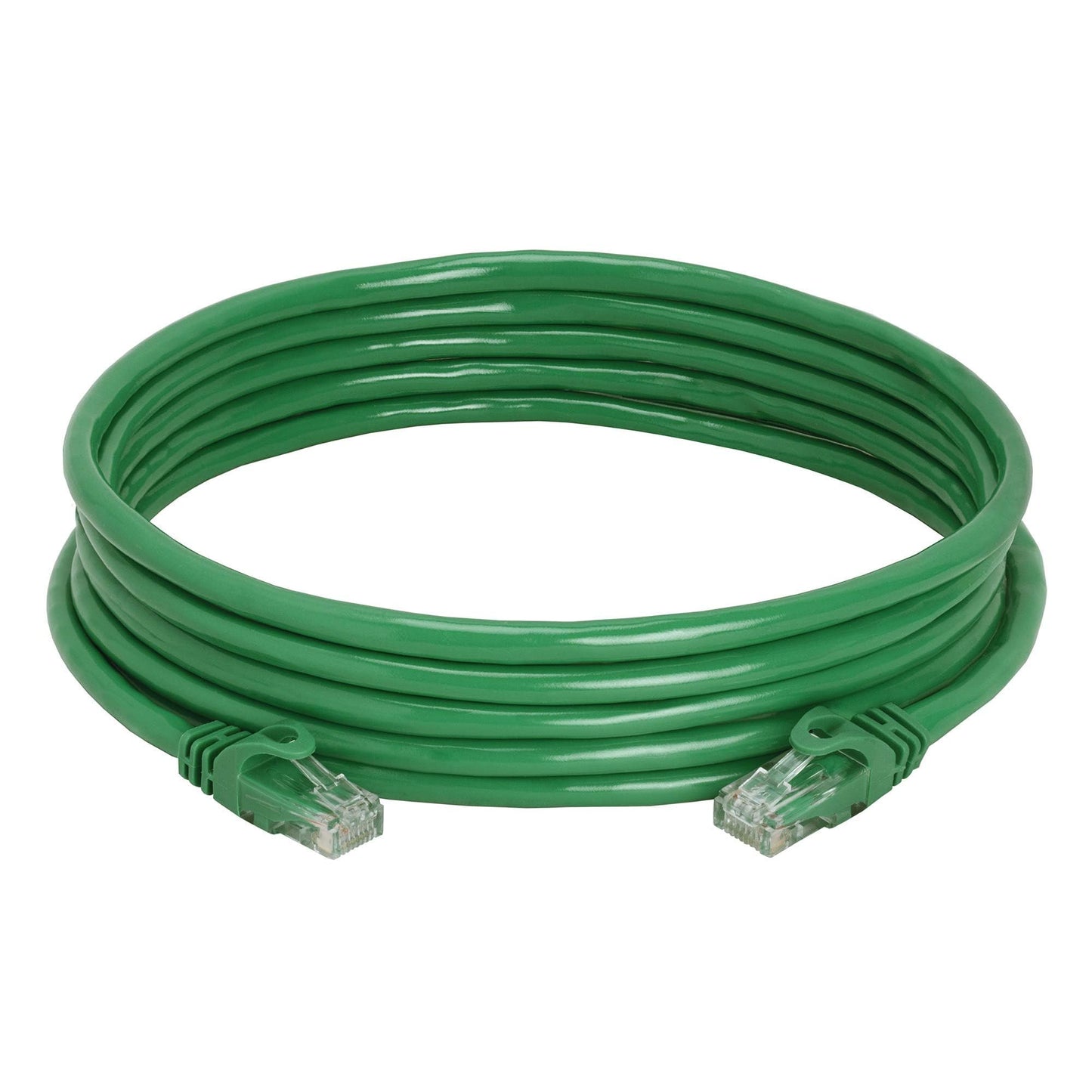 Cmple - RJ45 Cat-6 Ethernet Patch Internet Cable, High Speed Cat6 Network Cable 10 Gigabit, Cat 6 Ethernet LAN Cord with Gold Plated RJ45 Connectors - 5 Feet Yellow
