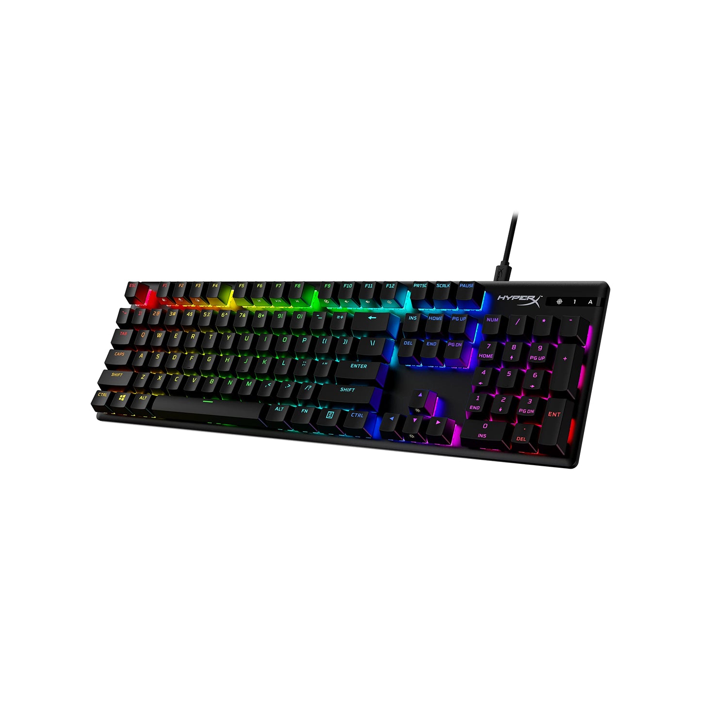 HyperX Alloy Origins 65 - Mechanical Gaming Keyboard – Compact 65% Form Factor - Linear Red Switch - Double Shot PBT Keycaps - RGB LED Backlit - NGENUITY Software Compatible,Black