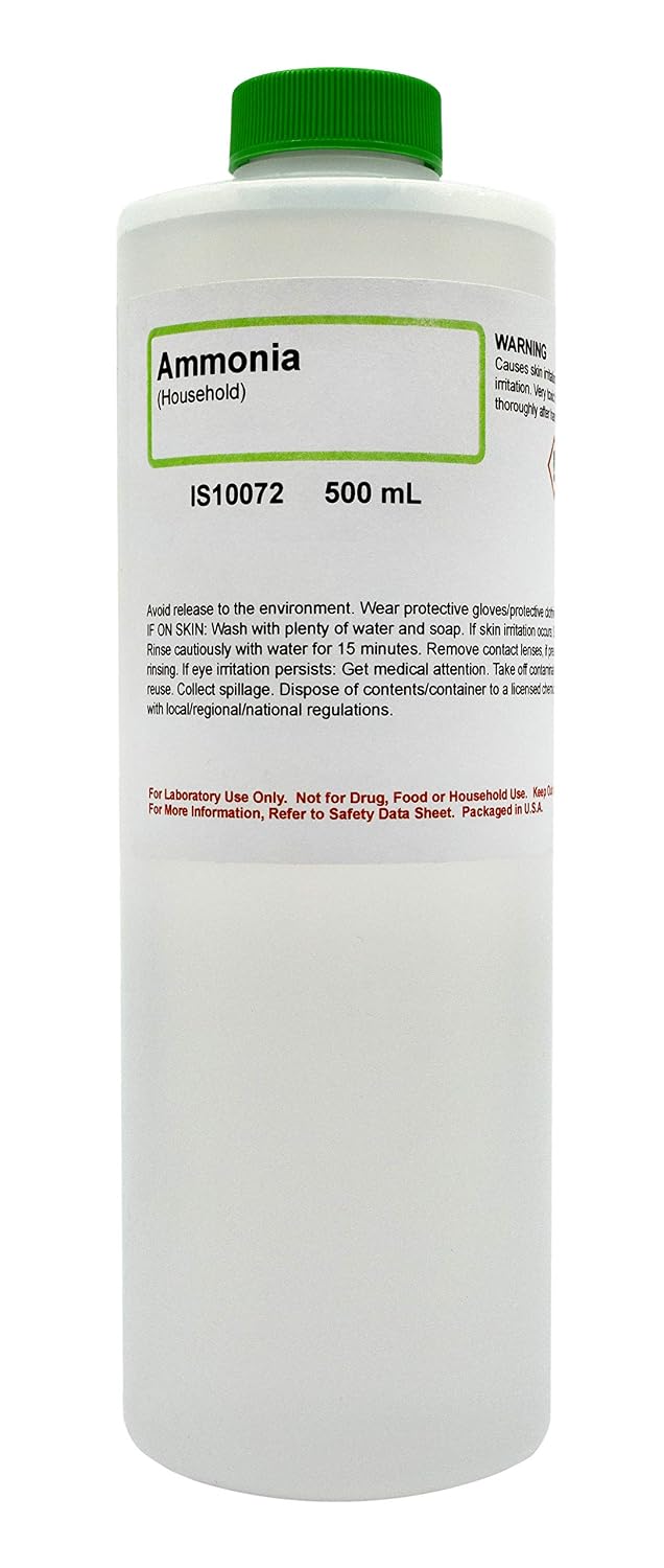 ALDON Household Ammonia Solution, 500mL - The Curated Chemical Collection