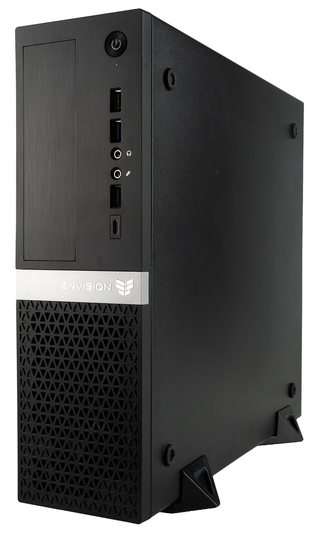 Envision S12 SFF Compact Workstation Desktop PC - Intel Ultra 5 225 (10-Core), 16GB RAM, 512GB NVMe SSD, WiFi, Arc Xe Graphics, Windows 11 Pro, Wired KB/M for Office, Business or Enterprise