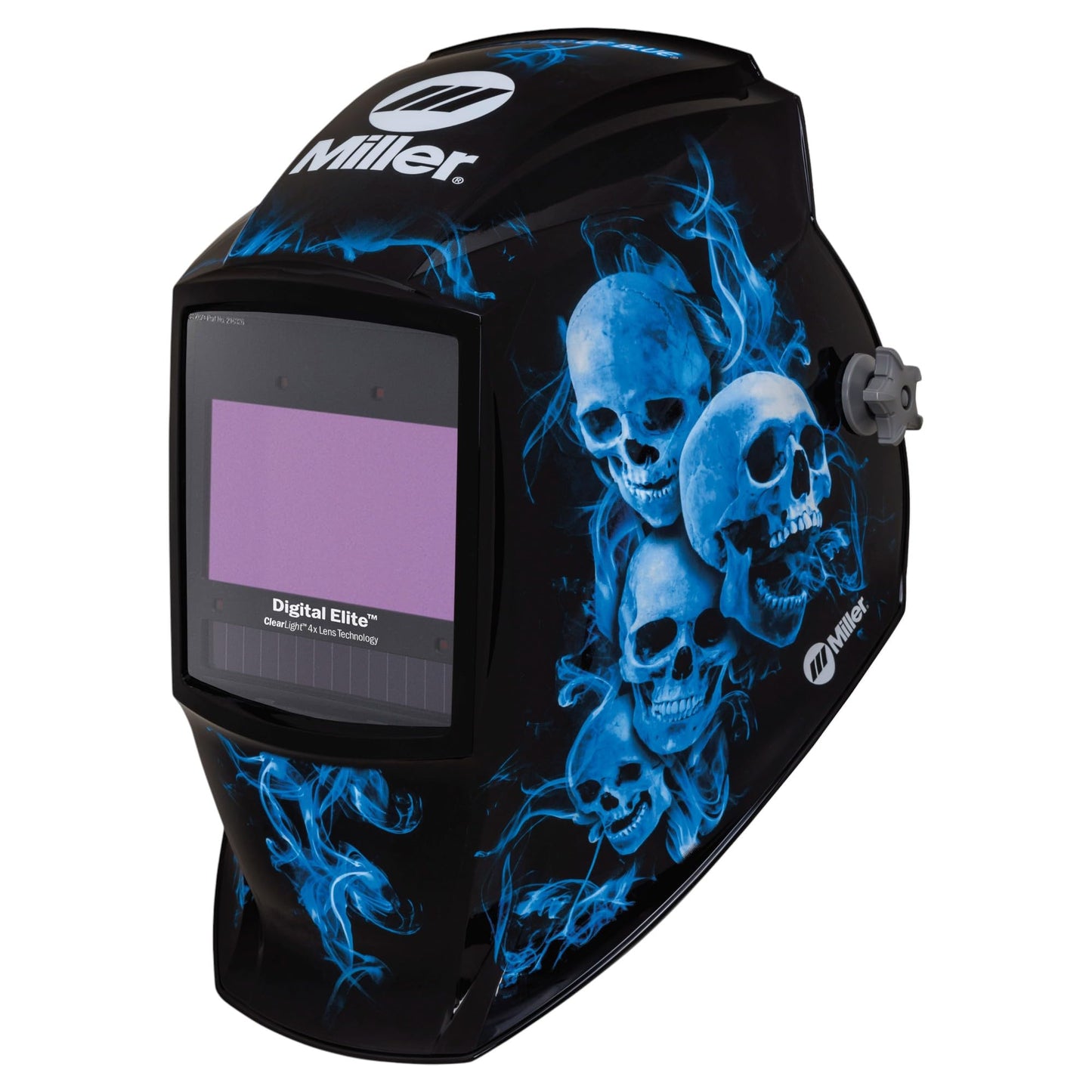 Miller Digital Elite™ Welding Helmet, ClearLight™ 4X Lens, Black (QR) | For welders who want the ultimate performance with a lightweight design; professional welding hood