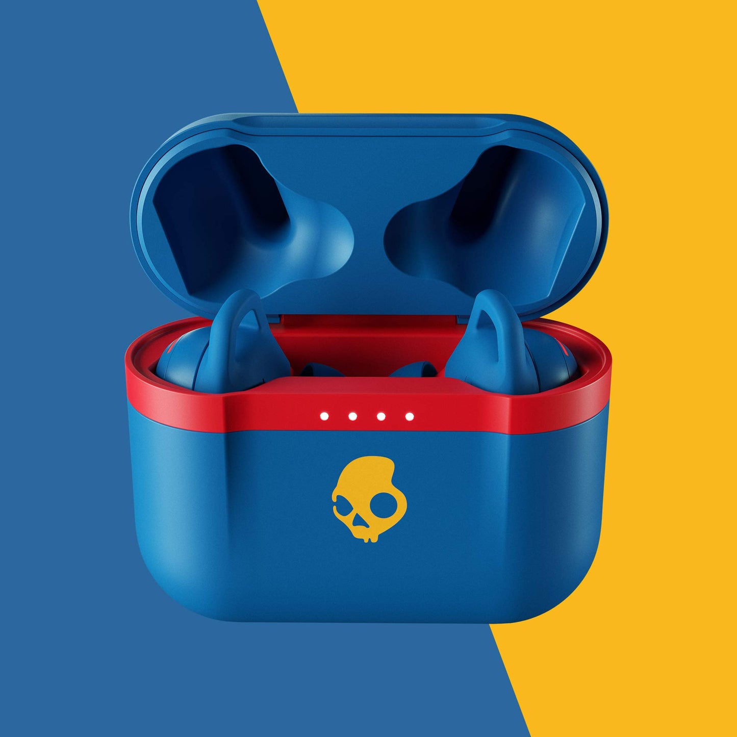 Skullcandy Indy Evo in-Ear Wireless Earbuds, 30 Hr Battery, Microphone, Works with iPhone Android and Bluetooth Devices - Black