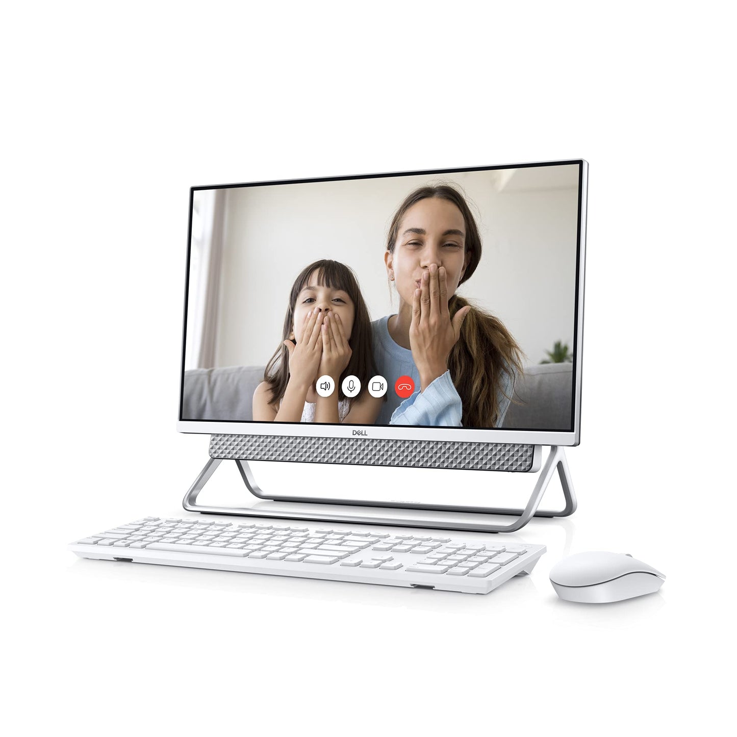 Dell All-in-One 27" Desktop - 27 inch FHD Touchscreen, Intel Core 7 150U (Up to 5.4GHz), NVIDIA GeForce MX570A, 32GB DDR5 RAM, 1TB SSD, Windows 11 Pro for Office & Home Work - White