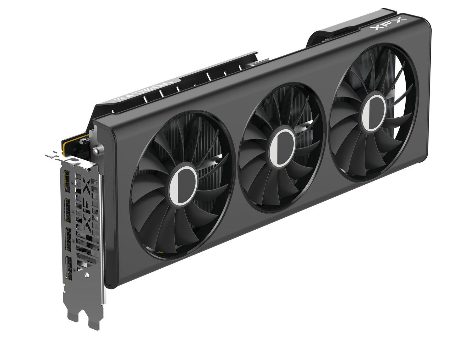 XFX Quicksilver AMD Radeon RX 9070XT Gaming Edition with 16GB GDDR6 HDMI 3xDP, RDNA 4 RX-97TQICKBA, Graphics Card, Compatible with Desktop PCs