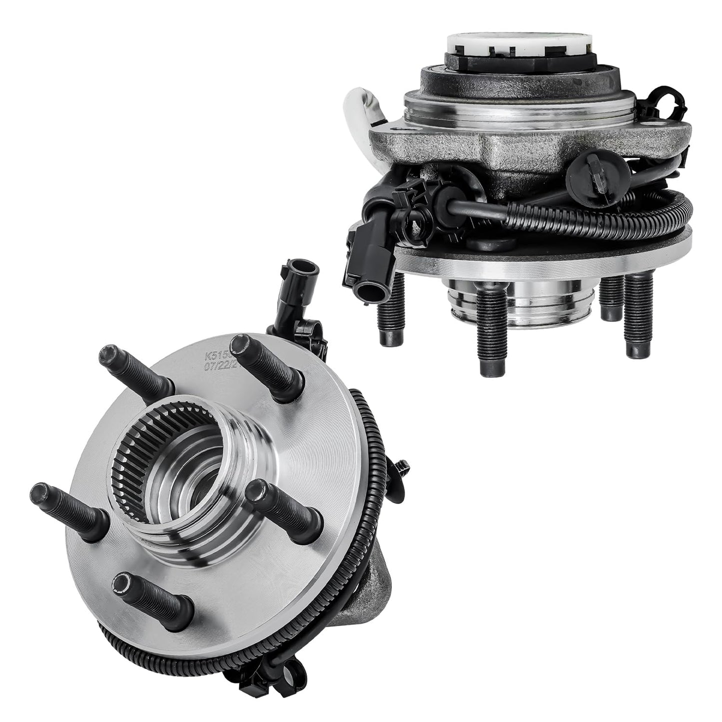 Detroit Axle - 2 Front Wheel Bearing Hub Assembly for Chevy Malibu 2013-2015 Impala 14-17, for Buick Lacrosse Regal 11-17 Cadillac XTS CTS 14-16, for GMC Terrain Equinox 10-17, 5 Lugs Replacement