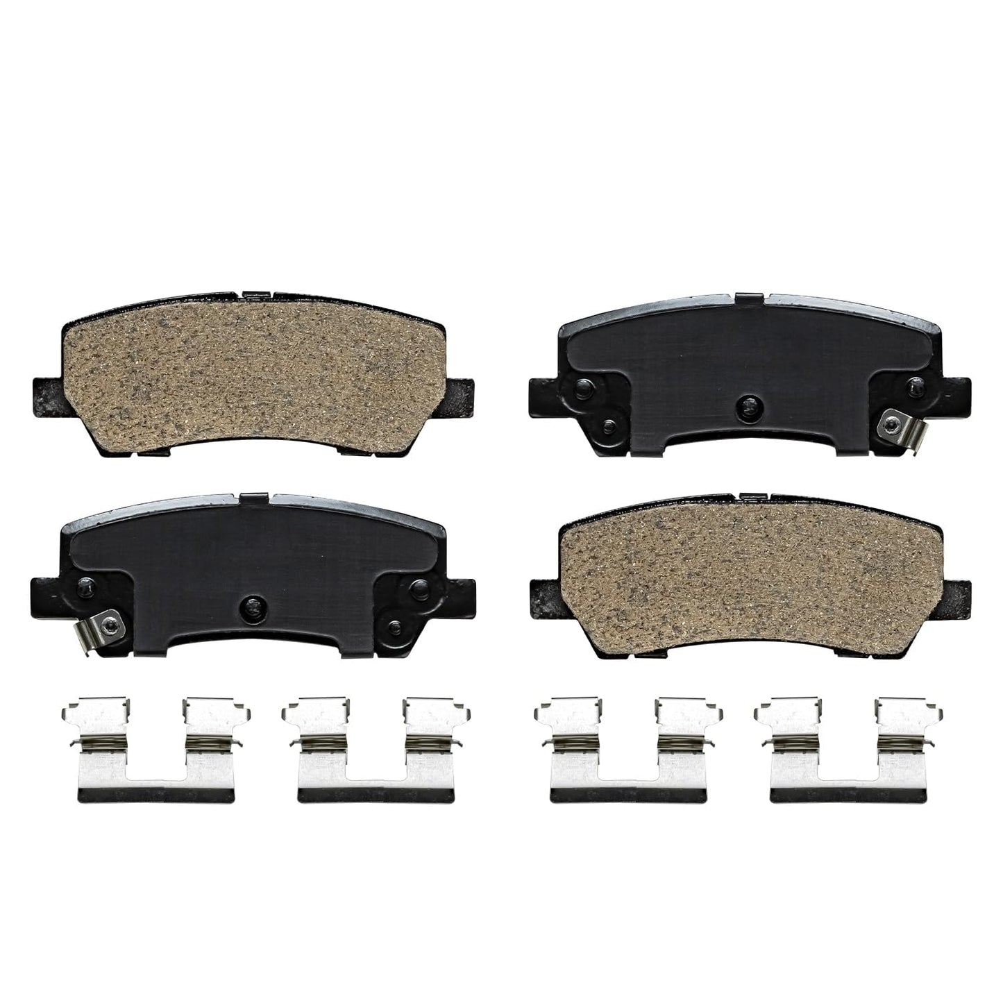 Detroit Axle - Kit de freno delantero para Chrysler 200 Sebring Dodge Avenger Caliber Jeep Compass Patriot Rotores de freno de cerámica Reemplazo de pastillas de freno : rotores delanteros de 11.57