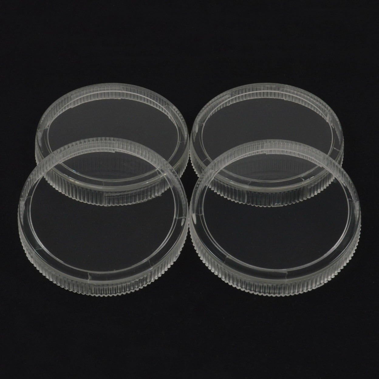 2" Replacement Clear Regulator Gauge Lens/Cover, 1/4 Turn Twist Lock, 4 Lenses