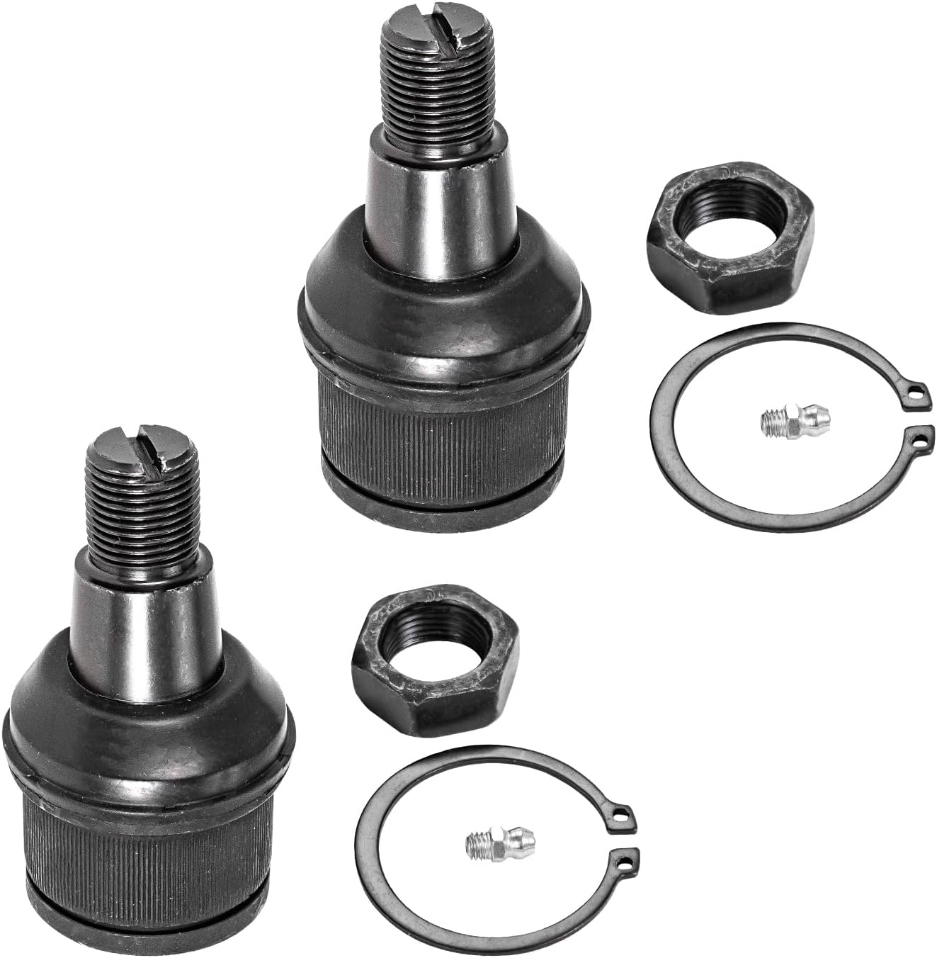 Detroit Axle - 4WD Front 9pc Suspension Kit for 05-16 Ford F-250 F-350 Super Duty 4 Ball Joints 2 Outer Tie Rods 1 Outer Steering Tie Rod at Pitman Arm 1 Adjustment Sleeve 1 Center Link Replacement
