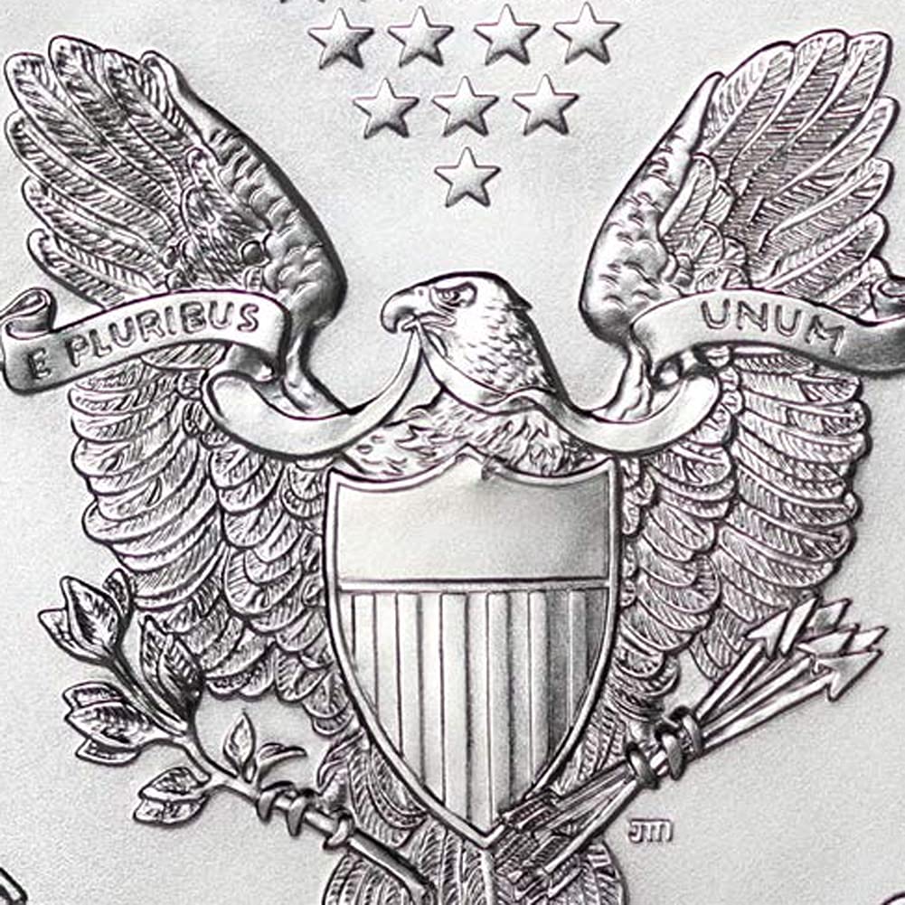 1986 - Present (Random Year) Lot of (5) 1 oz Silver American Eagle Coins Brilliant Uncirculated (Type 1 or 2) with Certificates of Authenticity $1 Seller BU
