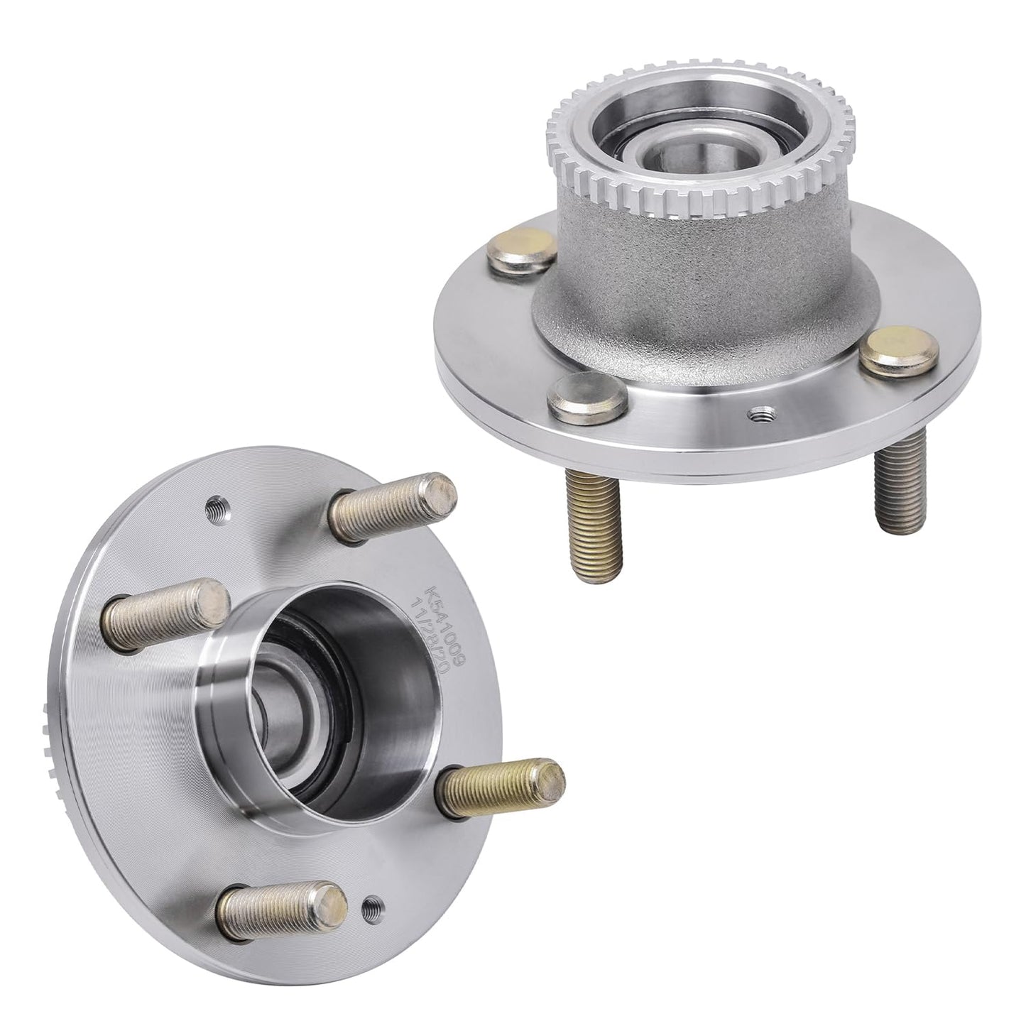 Detroit Axle - Pair 2WD Front Wheel Bearing Hub Assembly for 99-06 Chevy Silverado Sierra 1500, 00-06 Suburban 1500 Tahoe Yukon GMC Yukon XL 1500, 02-06 Cadillac Escalade 6 Lugs [with ABS]