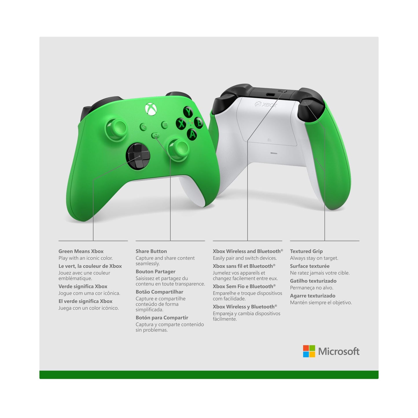 Xbox Wireless Gaming Controller | Ice Breaker Special Edition | Console, PC, and Android | Textured Grip | Wireless, Bluetooth, USB-C Connectivity