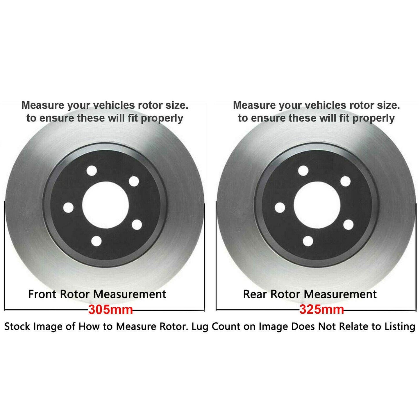 Detroit Axle - Brake Kit for 2011-2020 Jeep Grand Cherokee Dodge Durango Replacement Front & Rear Drilled & Slotted Disc Brake Rotors Ceramic Brakes Pads : 12.99" inch Rotor