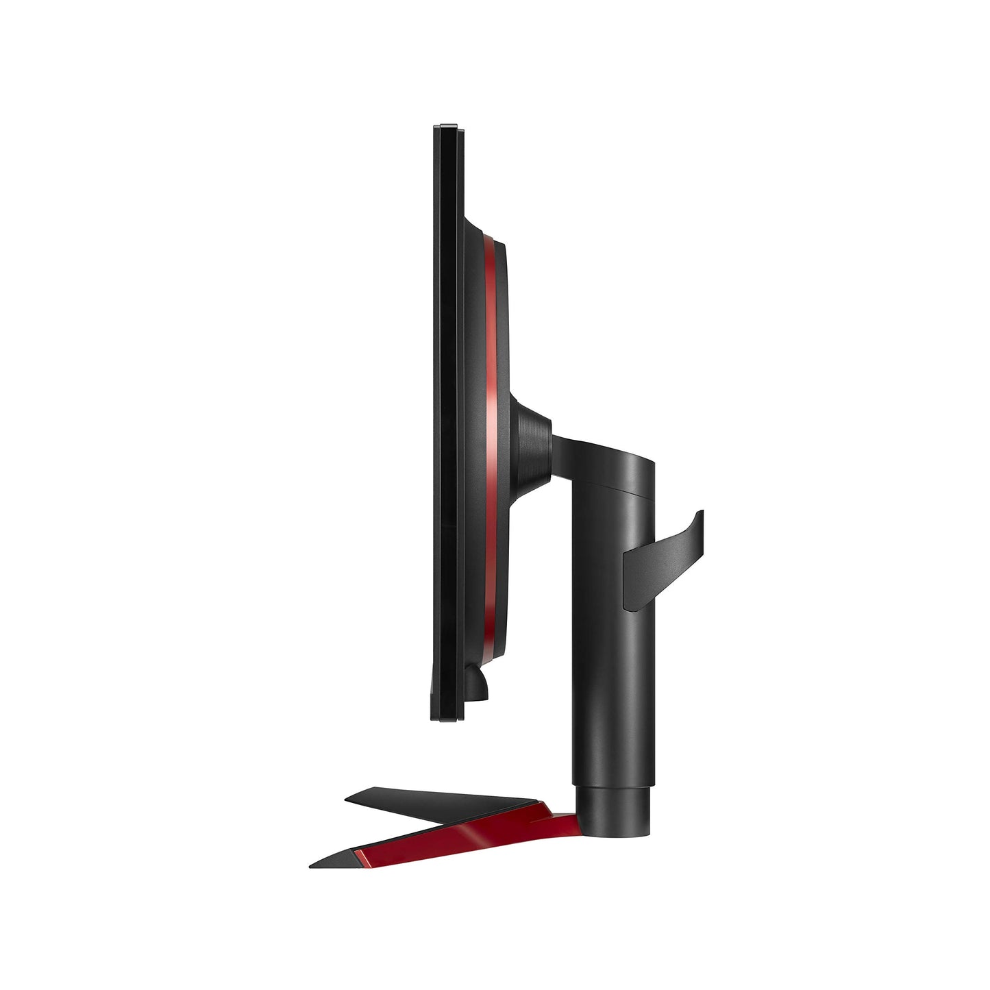 LG 27GS60QC-B Ultragear 27-inch Curved Gaming Monitor QHD (2560x1440) 180Hz 1ms 1000R AMD FreeSync HDR10 HDMIx2 DisplayPort Borderless Design Black Stabilizer DAS Crosshair FPS Counter - Black