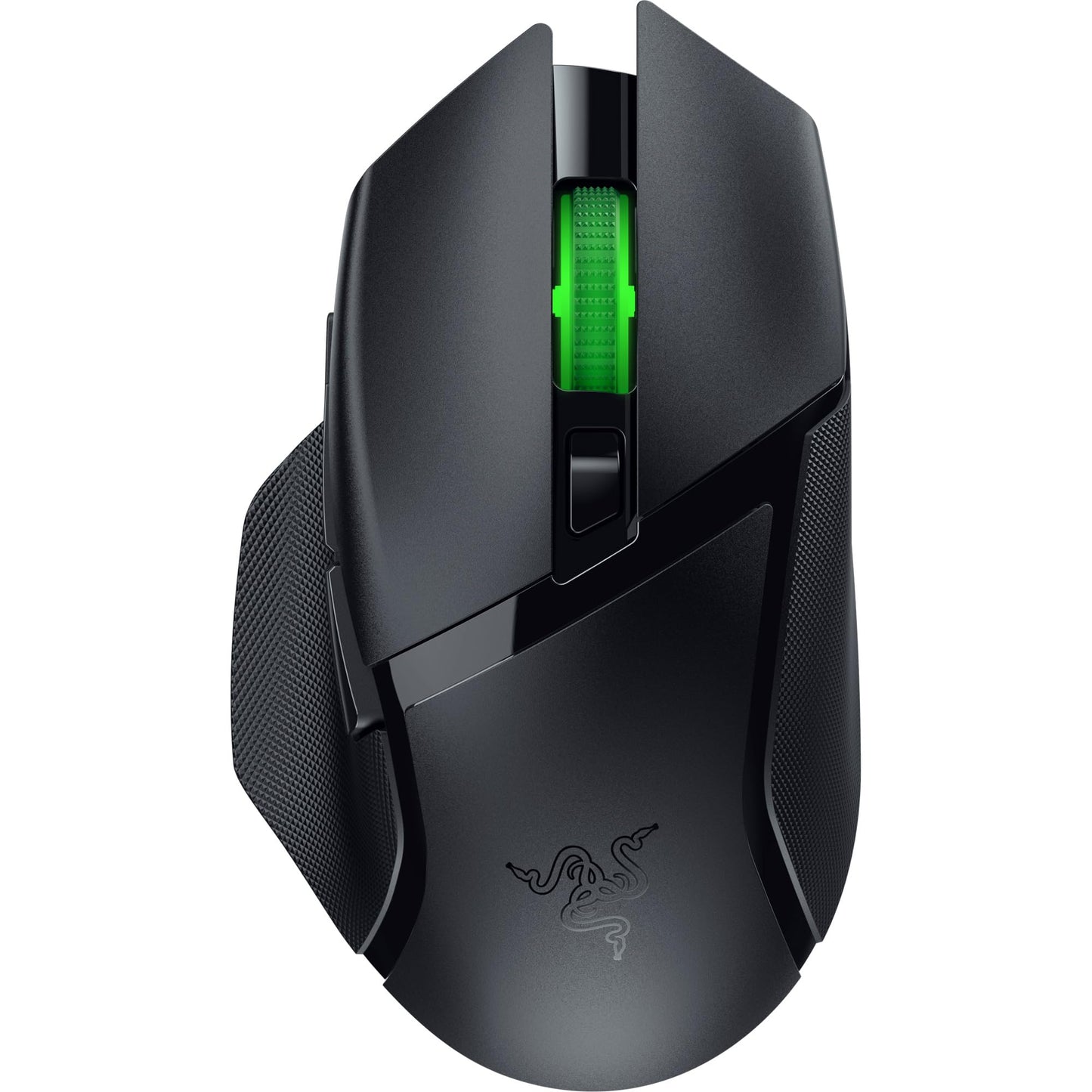 Razer Basilisk V3 X HyperSpeed Customizable Wireless Gaming Mouse: Mechanical Switches Gen-2-5G Advanced 18K Optical Sensor - Chroma RGB - 9 Programmable Controls - 285 Hr Battery - Classic Black