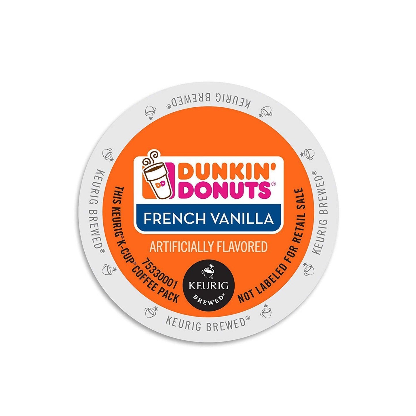 Dunkin' Donuts 2091512 Original Blend Coffee K-Cup Pods Medium Roast 44/Box (006933)