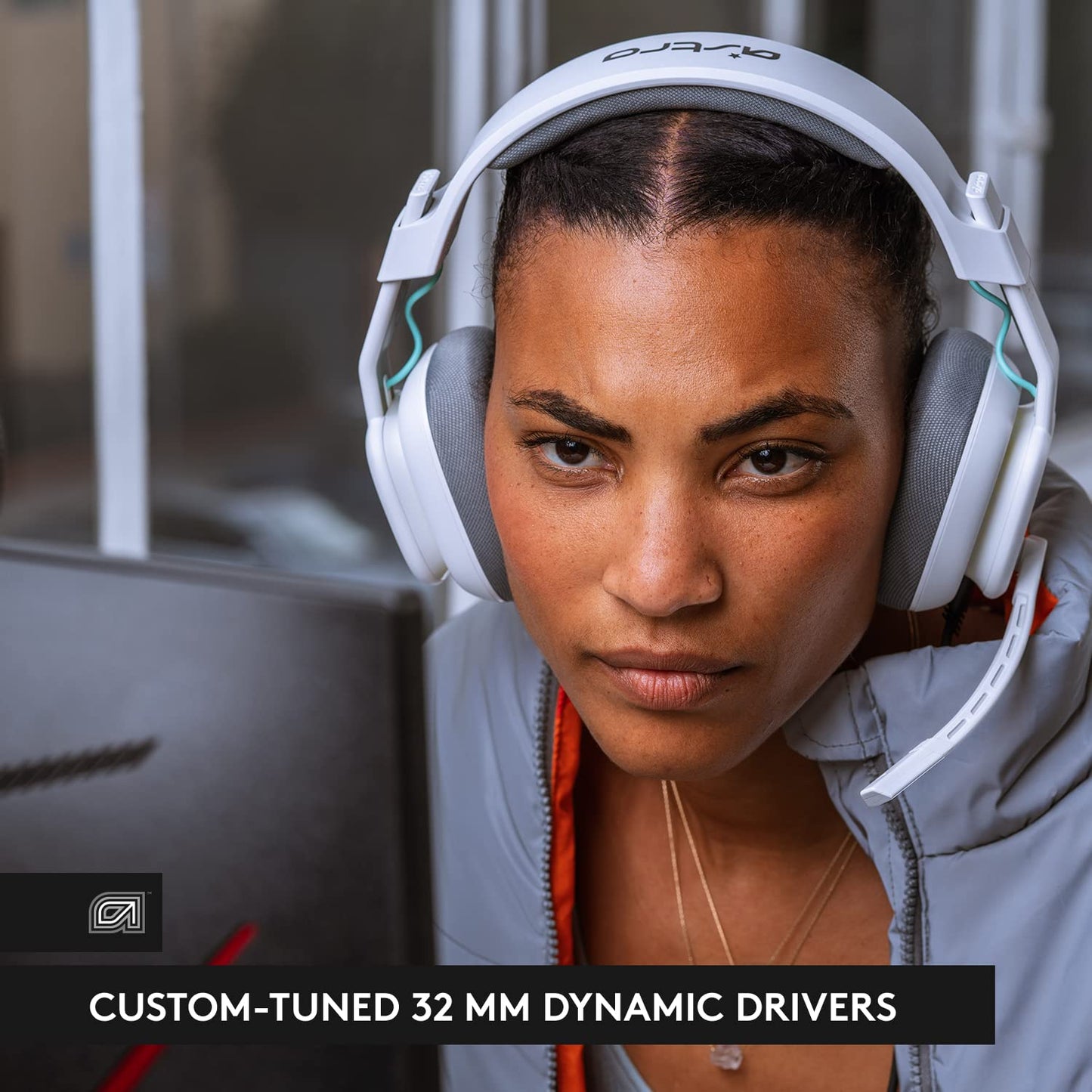 Logitech G Astro A10 Gen 2 Cross-Platform Wired Gaming Headset - Grey | 3.5mm Headphone Jack, 32mm Drivers, Flip-to-Mute Mic, Over-Ear Cup Design