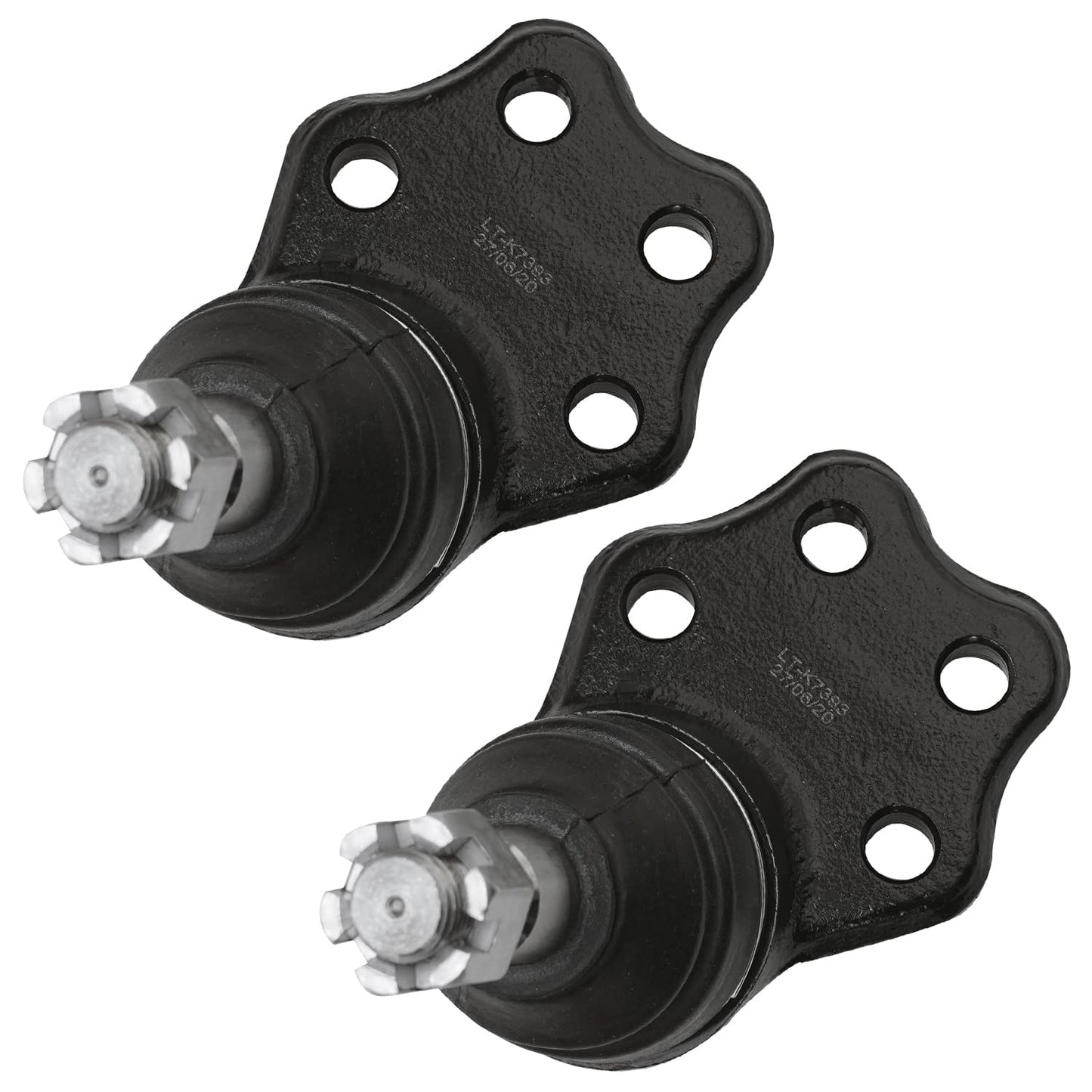 Detroit Axle - 4WD Front 4pc Ball Joints for Ford F-250 F-350 F-450 F-550 Excursion, 4 Upper & Lower Ball Joints Replacement