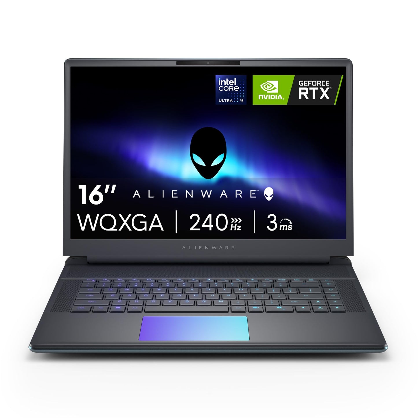 Alienware 18 Area-51 Gaming Laptop AA18250-18.0" WQXGA 300Hz 3ms Display, Intel Core Ultra 9 275HX, NVIDIA GeForce RTX 5080, 32GB 2x16GB DDR5, 2TB SSD, 2MP FHD IR Camera, Windows 11 Home