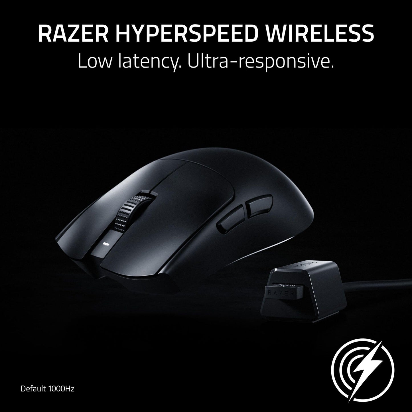 Razer Viper V3 Pro Wireless Esports Gaming Mouse: Symmetrical - 54g Lightweight - 8K Polling - 35K DPI Optical Sensor - Gen3 Optical Switches - 8 Programmable Buttons - 95 Hr Battery - Black